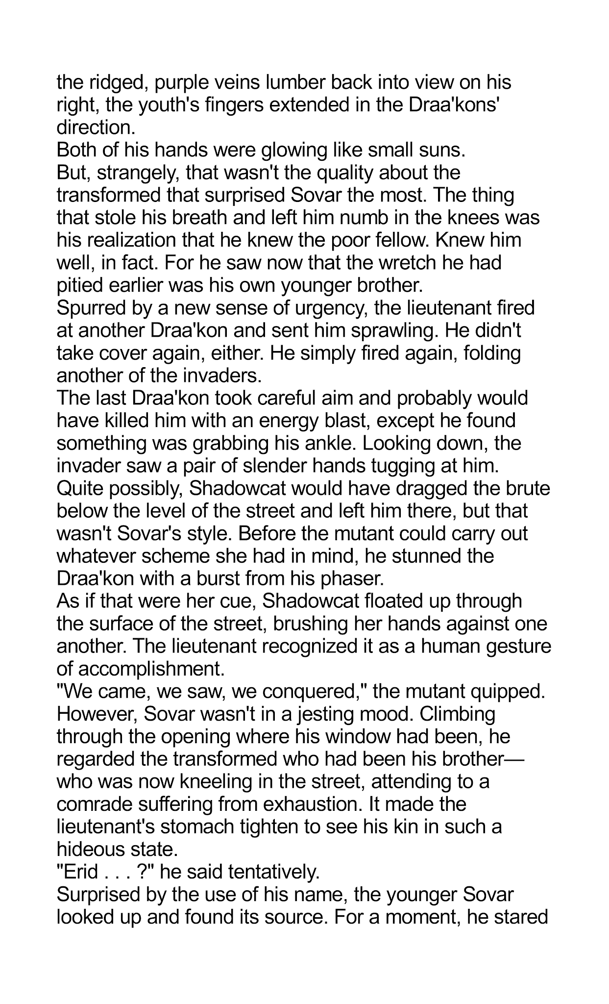 Read online Star Trek: The Next Generation/X-Men: Planet X comic -  Issue # TPB (Part 2) - 86
