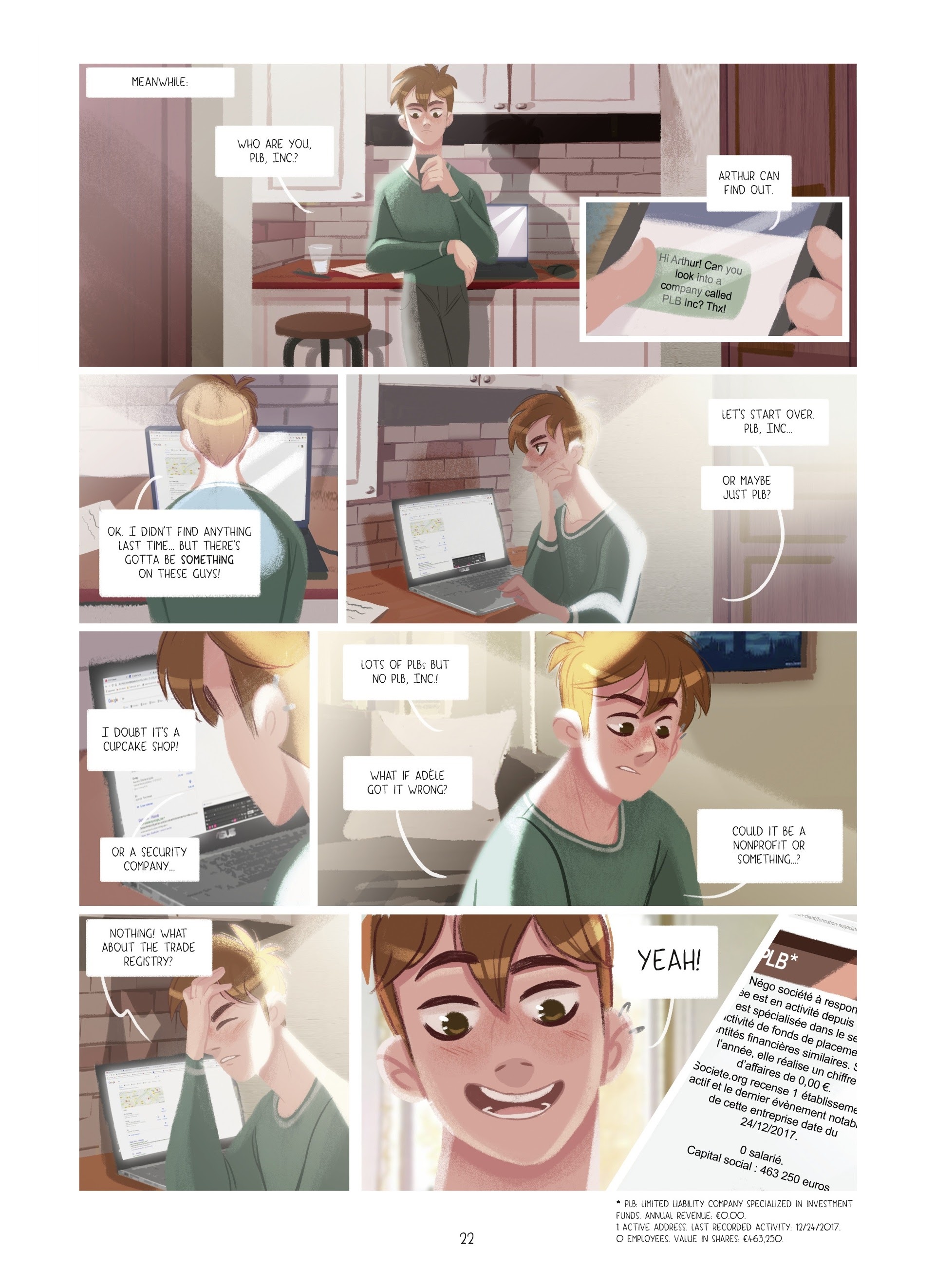 Read online Through Lya's Eyes comic -  Issue #2 - 22