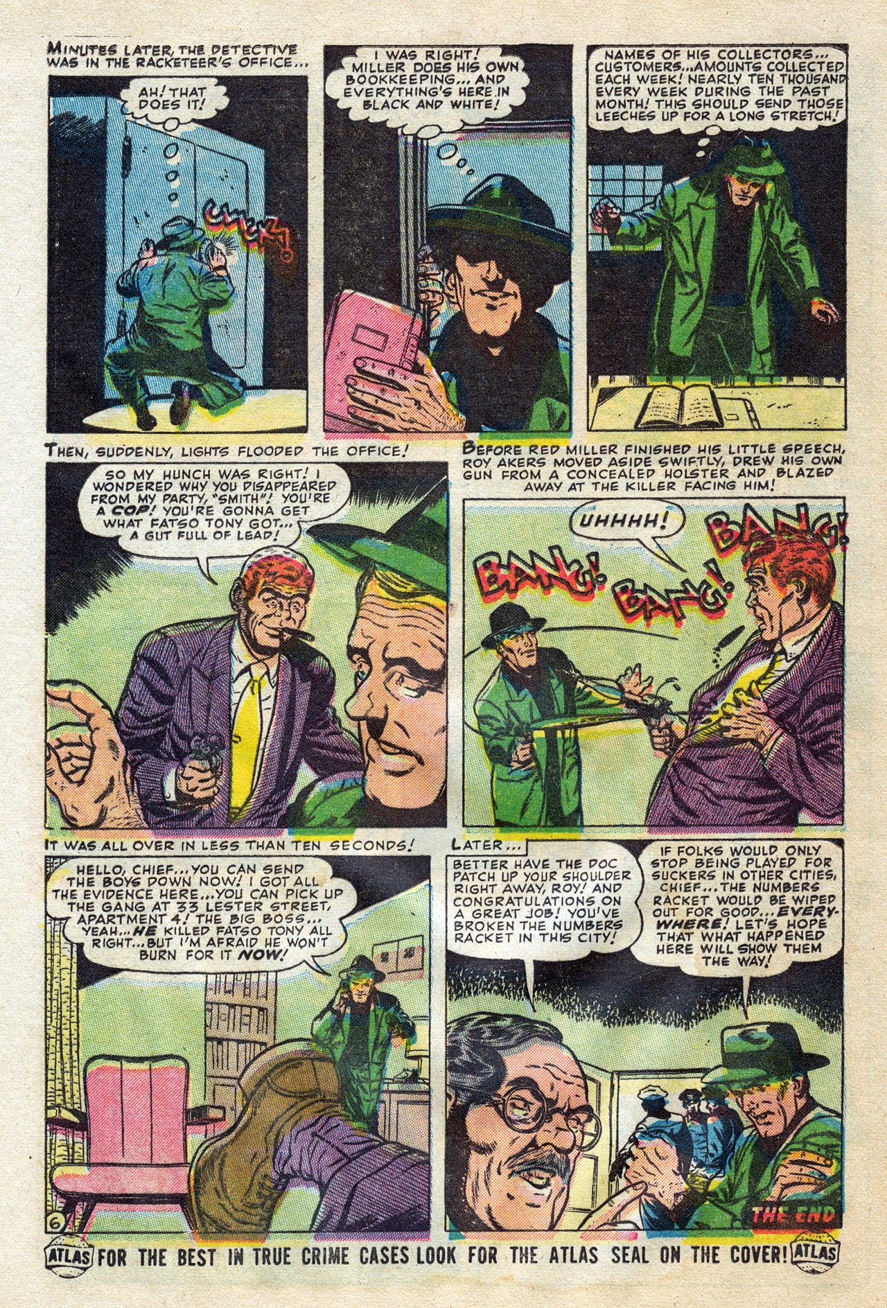 Read online Justice (1947) comic -  Issue #43 - 16