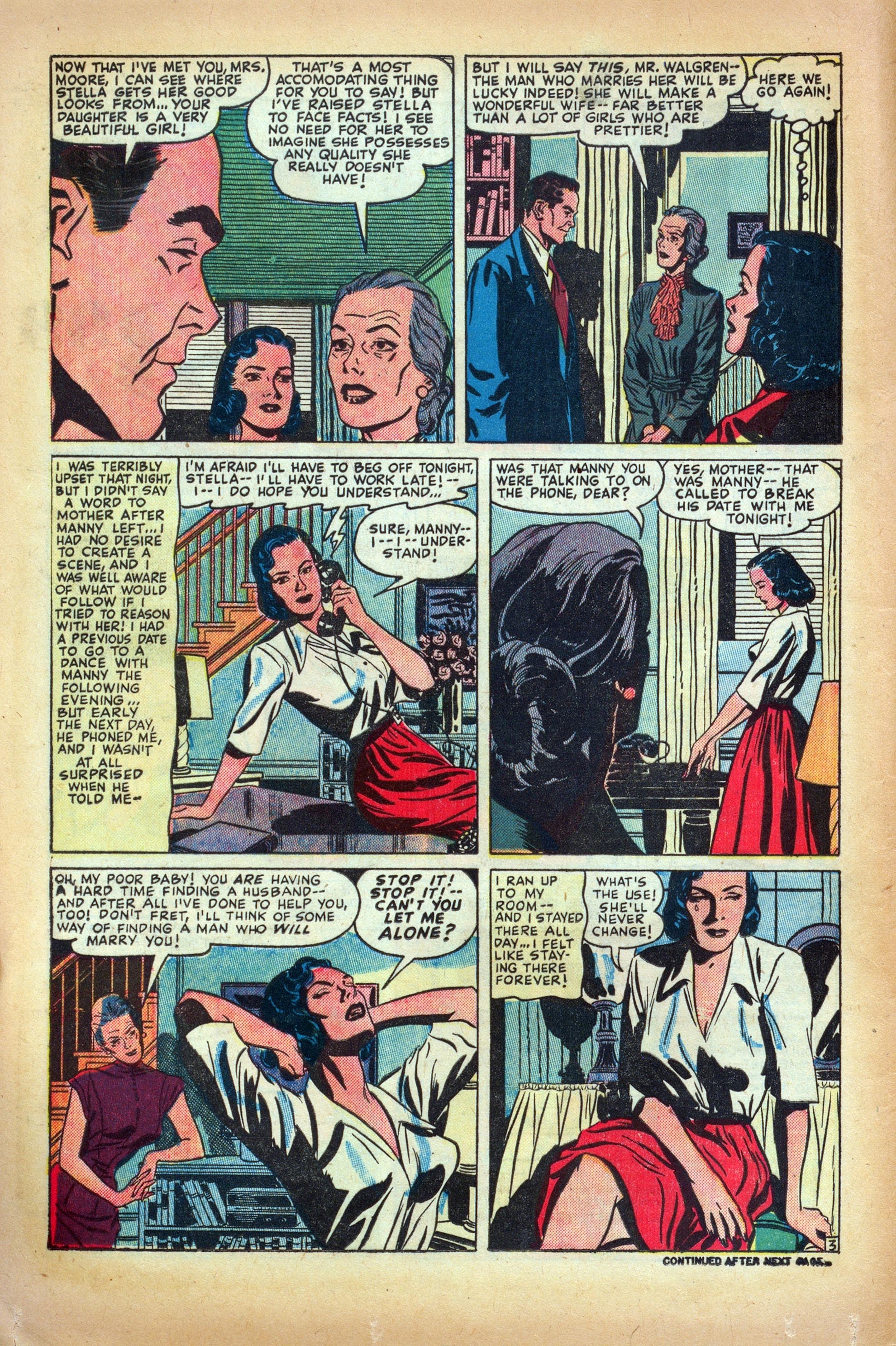 Read online Love Romances comic -  Issue #23 - 12