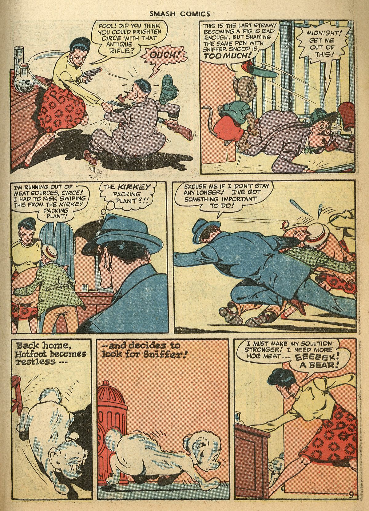 Read online Smash Comics comic -  Issue #66 - 11