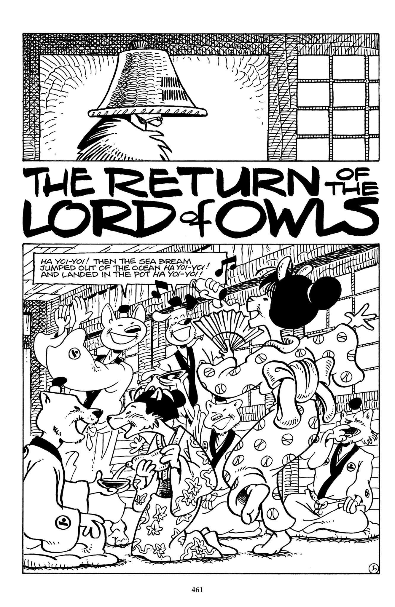 Read online The Usagi Yojimbo Saga comic -  Issue # TPB 7 - 453