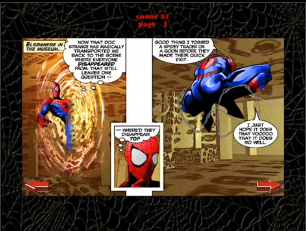 Read online Stan Lee Presents Spider-Man Cybercomic comic -  Issue #31 - 5