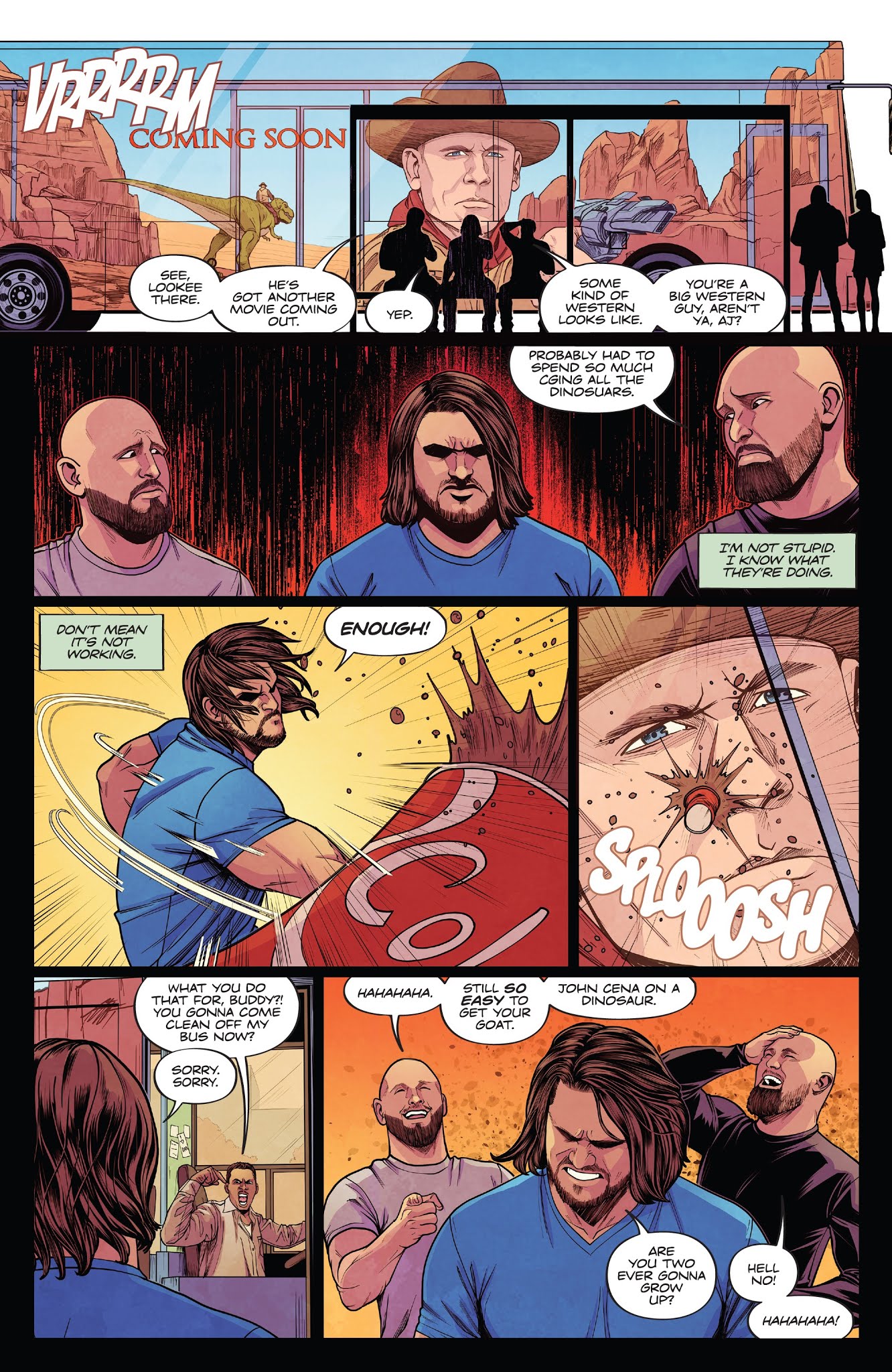Read online WWE comic -  Issue #22 - 8