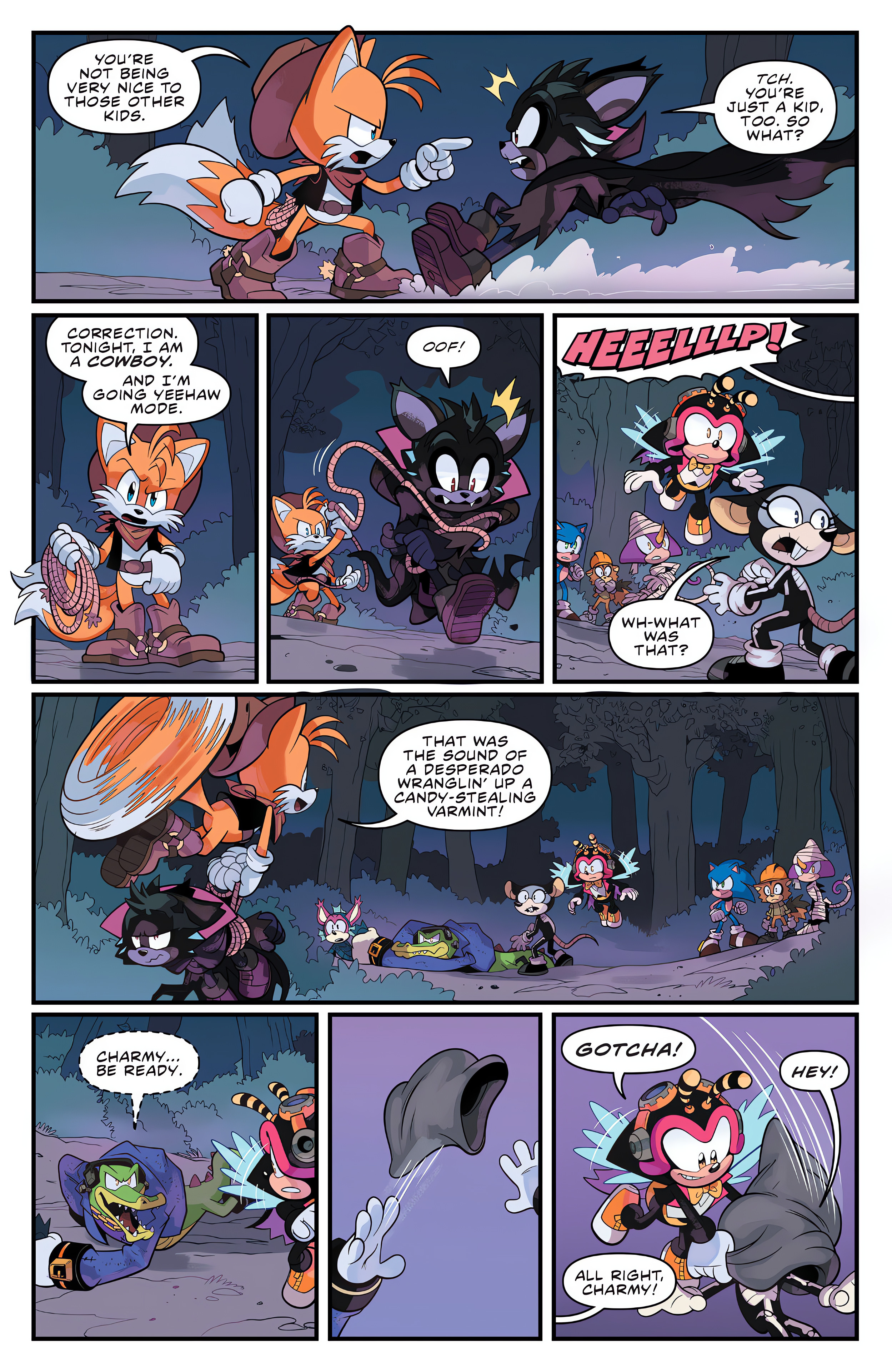 Read online Sonic the Hedgehog (2018) comic -  Issue # _Halloween Special - 20