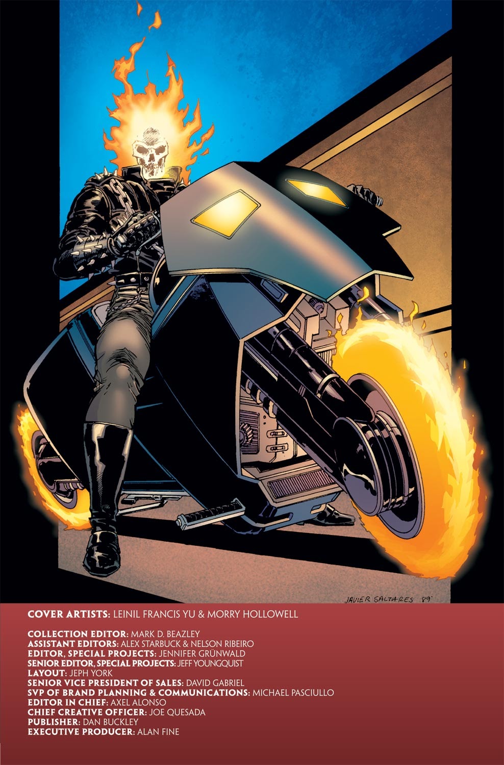 Read online Ghost Rider: Cycle of Vengeance comic -  Issue # TPB - 3