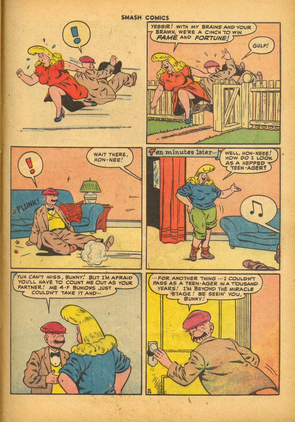 Read online Smash Comics comic -  Issue #73 - 39
