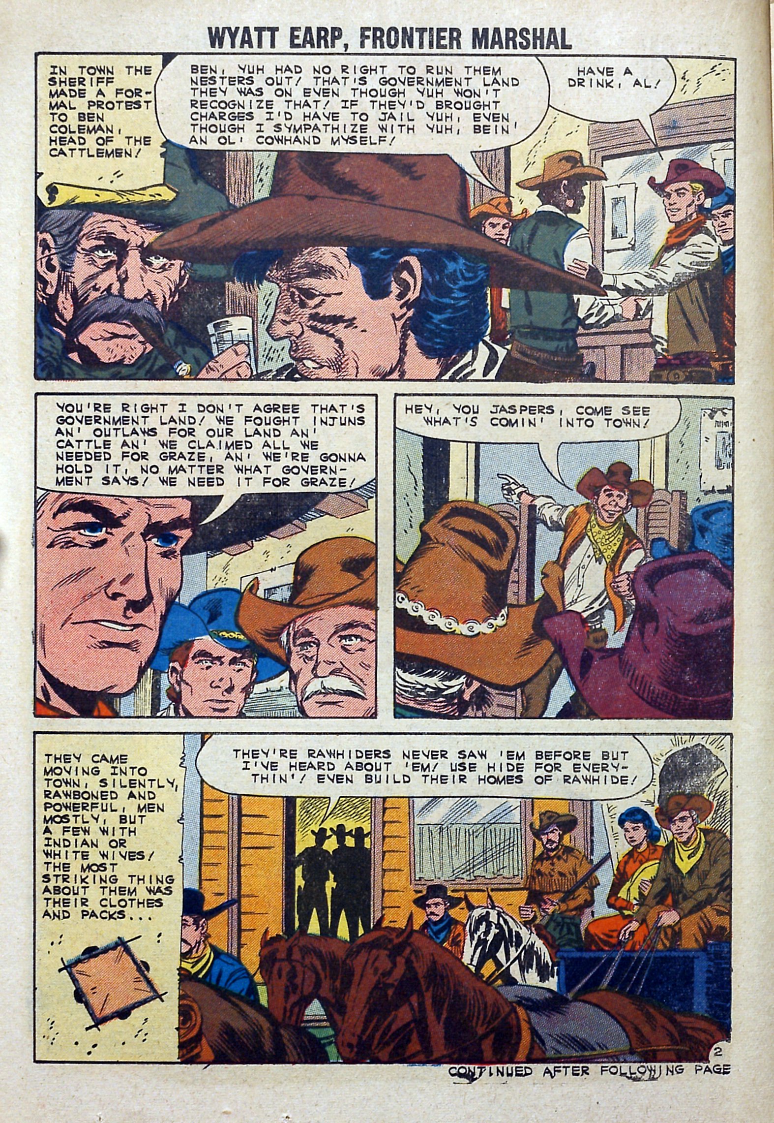 Read online Wyatt Earp Frontier Marshal comic -  Issue #41 - 14
