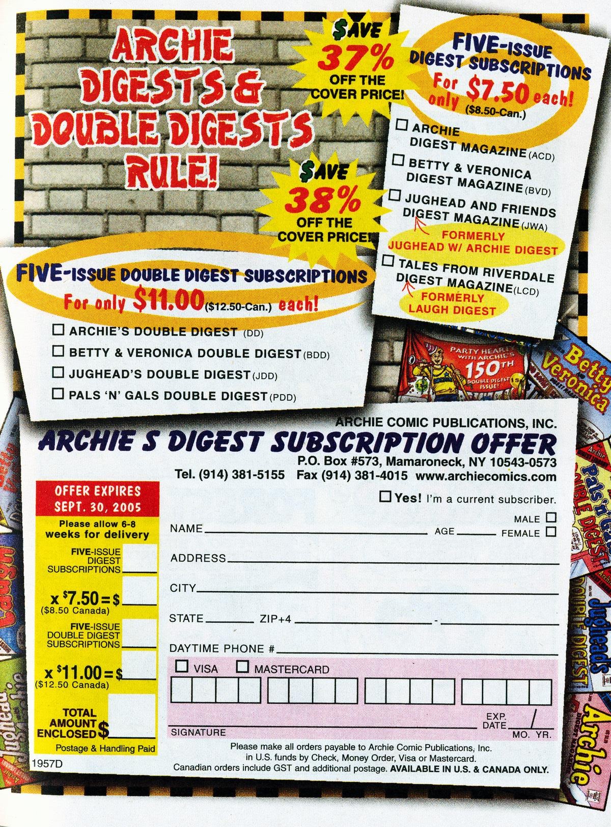 Read online Archie's Double Digest Magazine comic -  Issue #162 - 142