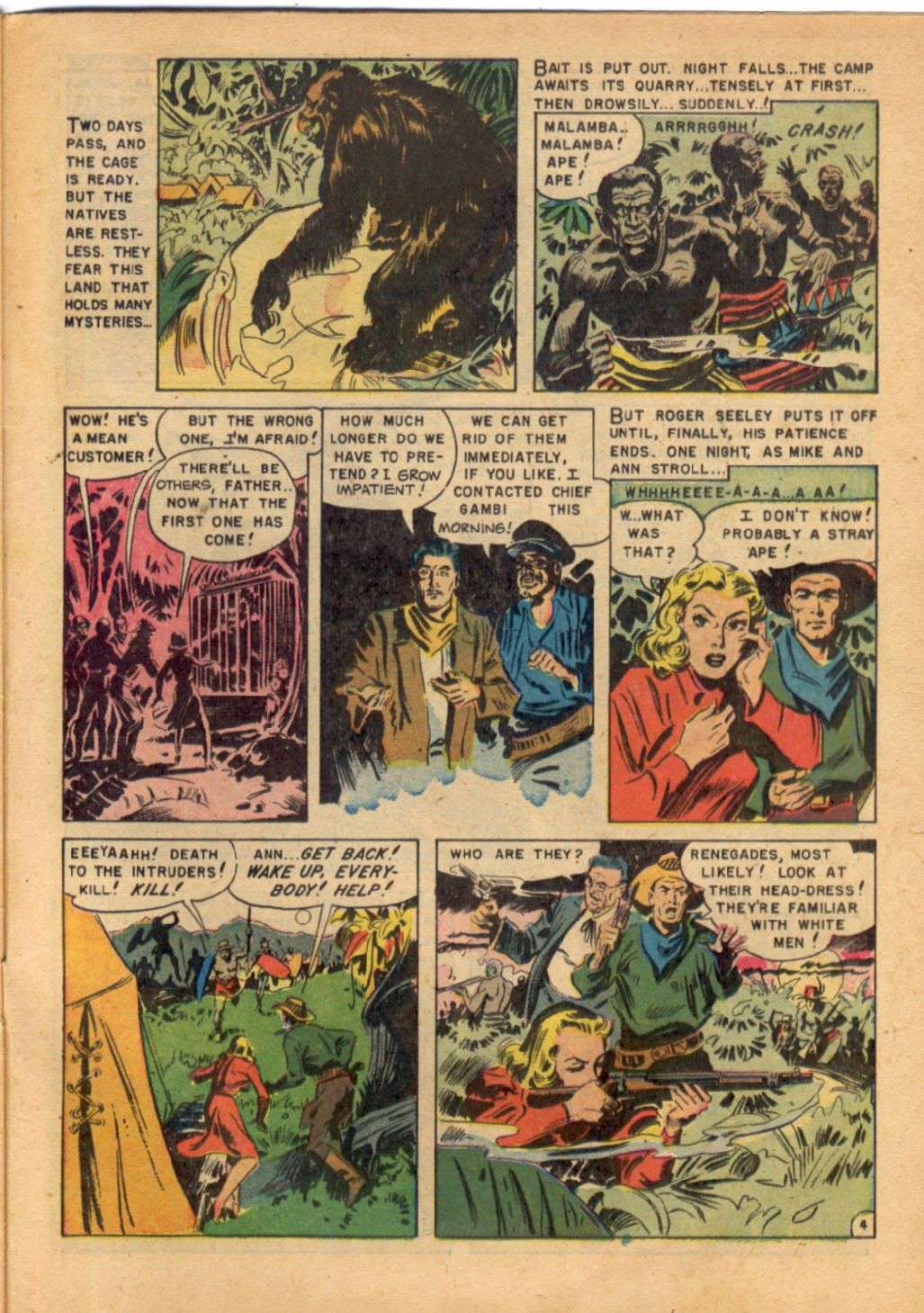 Read online Taanda White Princess of the Jungle comic -  Issue #3 - 31