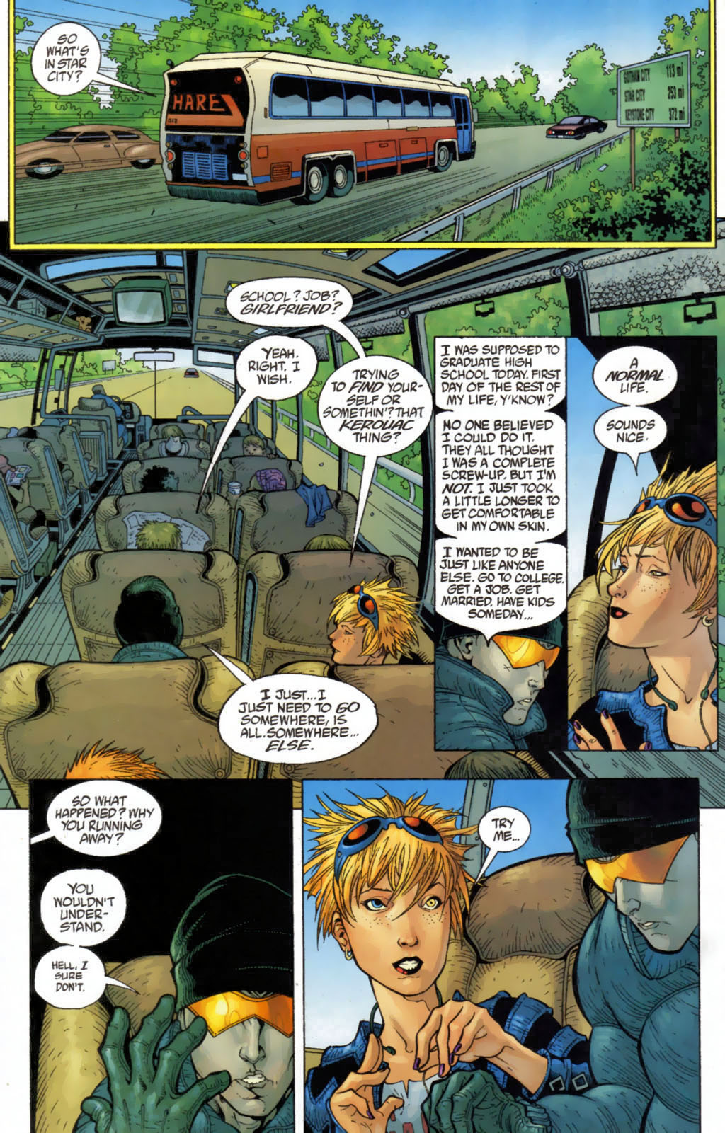 Read online The Human Race comic -  Issue #1 - 8