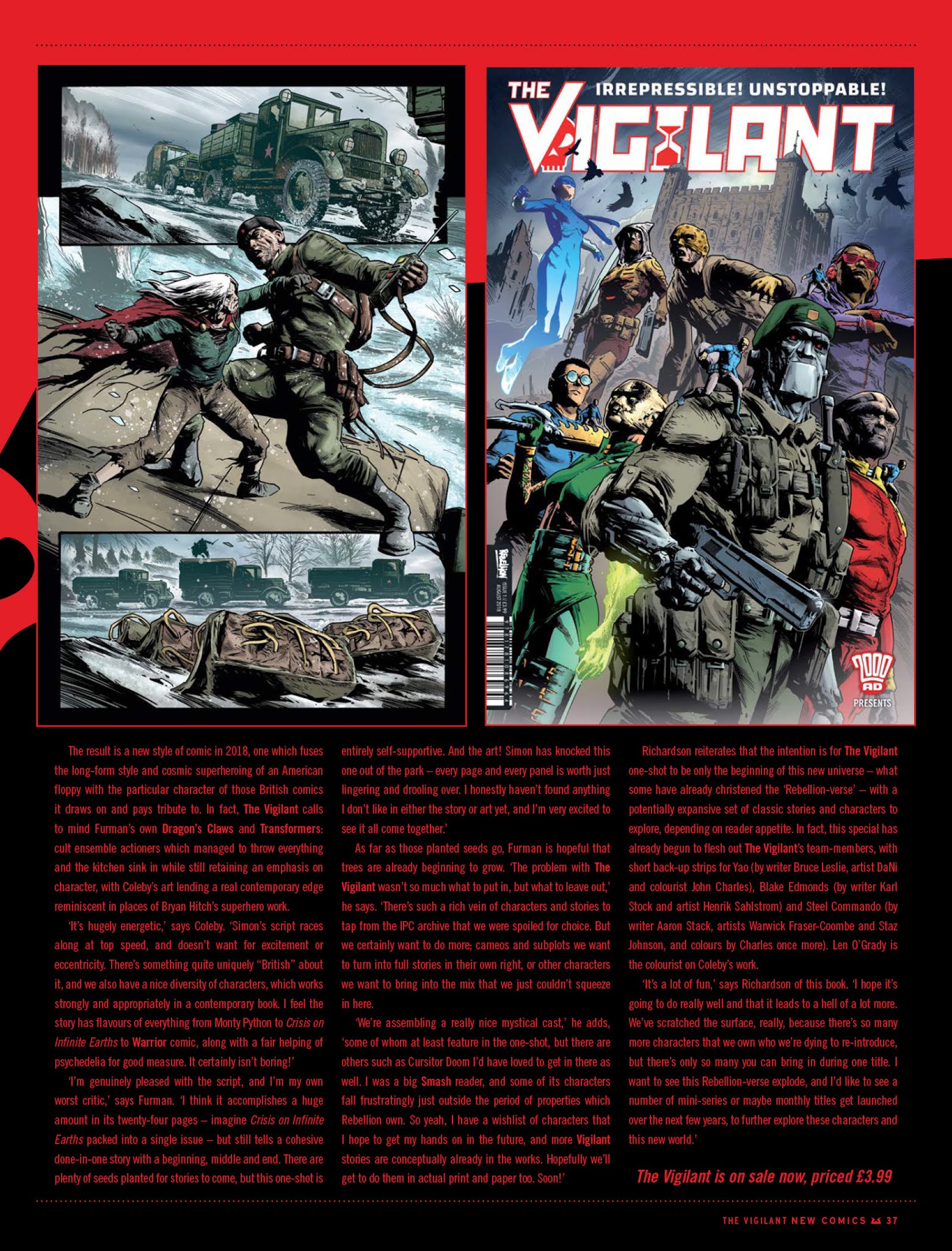 Read online Judge Dredd Megazine (Vol. 5) comic -  Issue #399 - 37