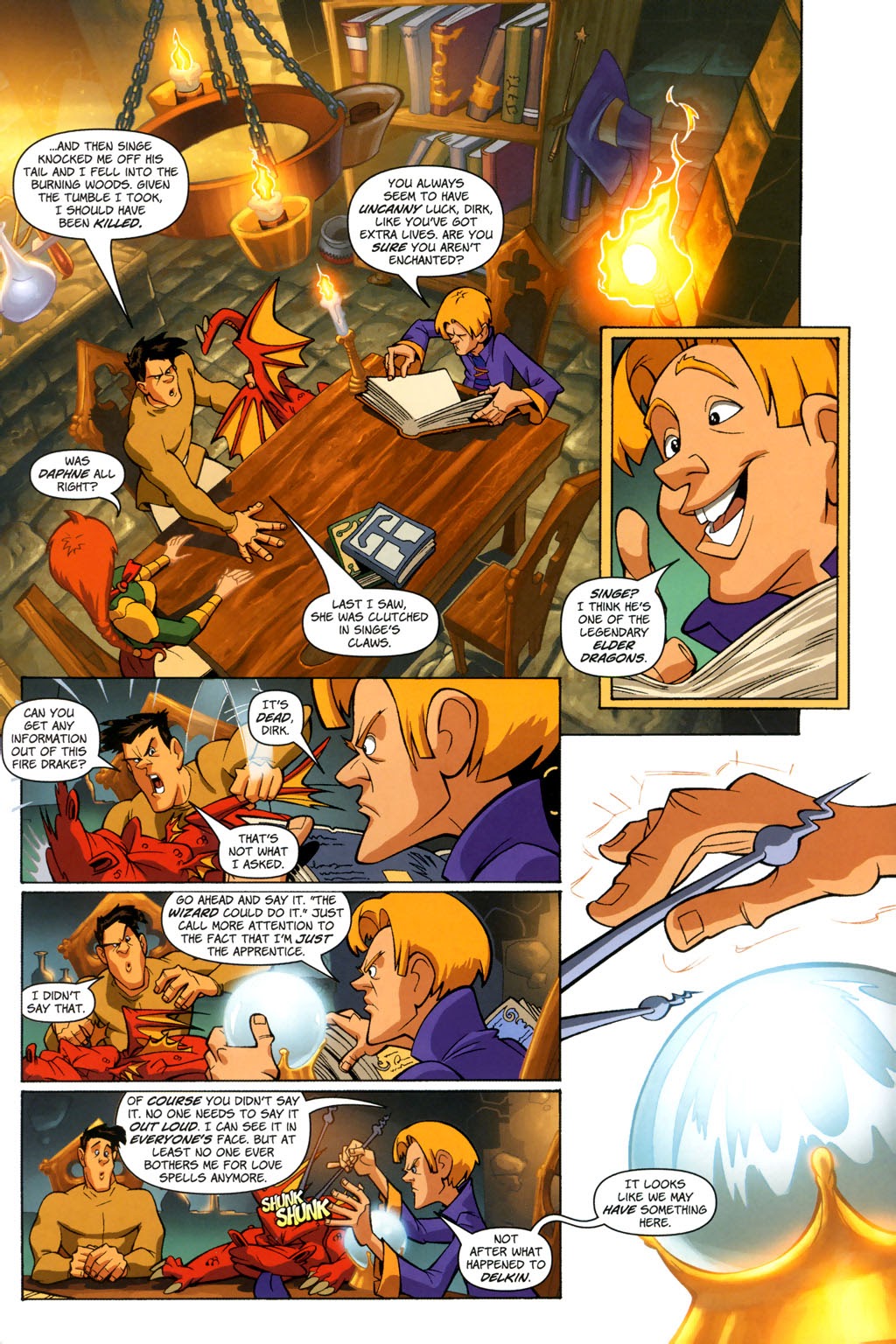 Read online Dragon's Lair (2006) comic -  Issue #1 - 20