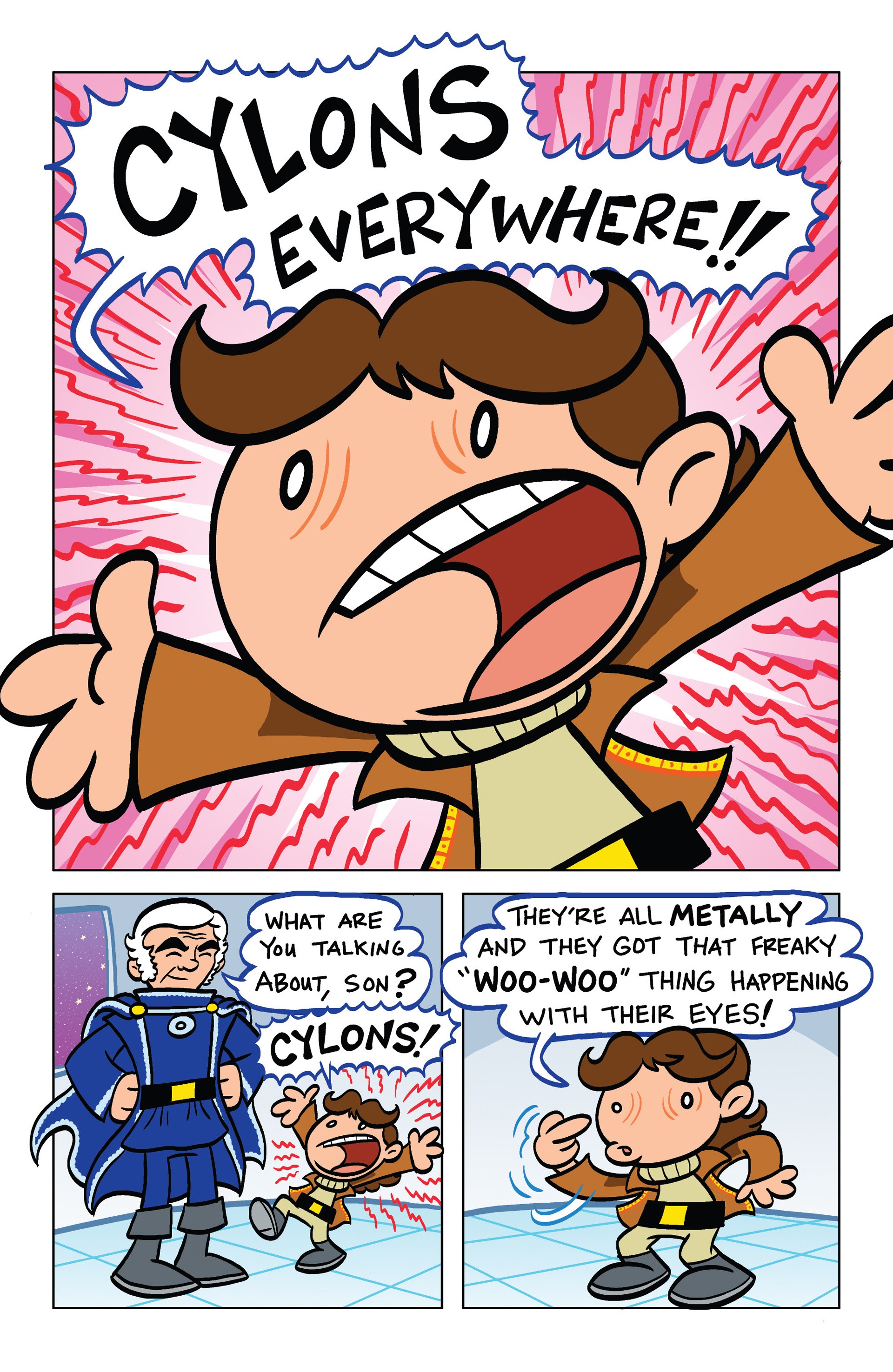 Read online Li'l Battlestar Galactica comic -  Issue # Full - 6