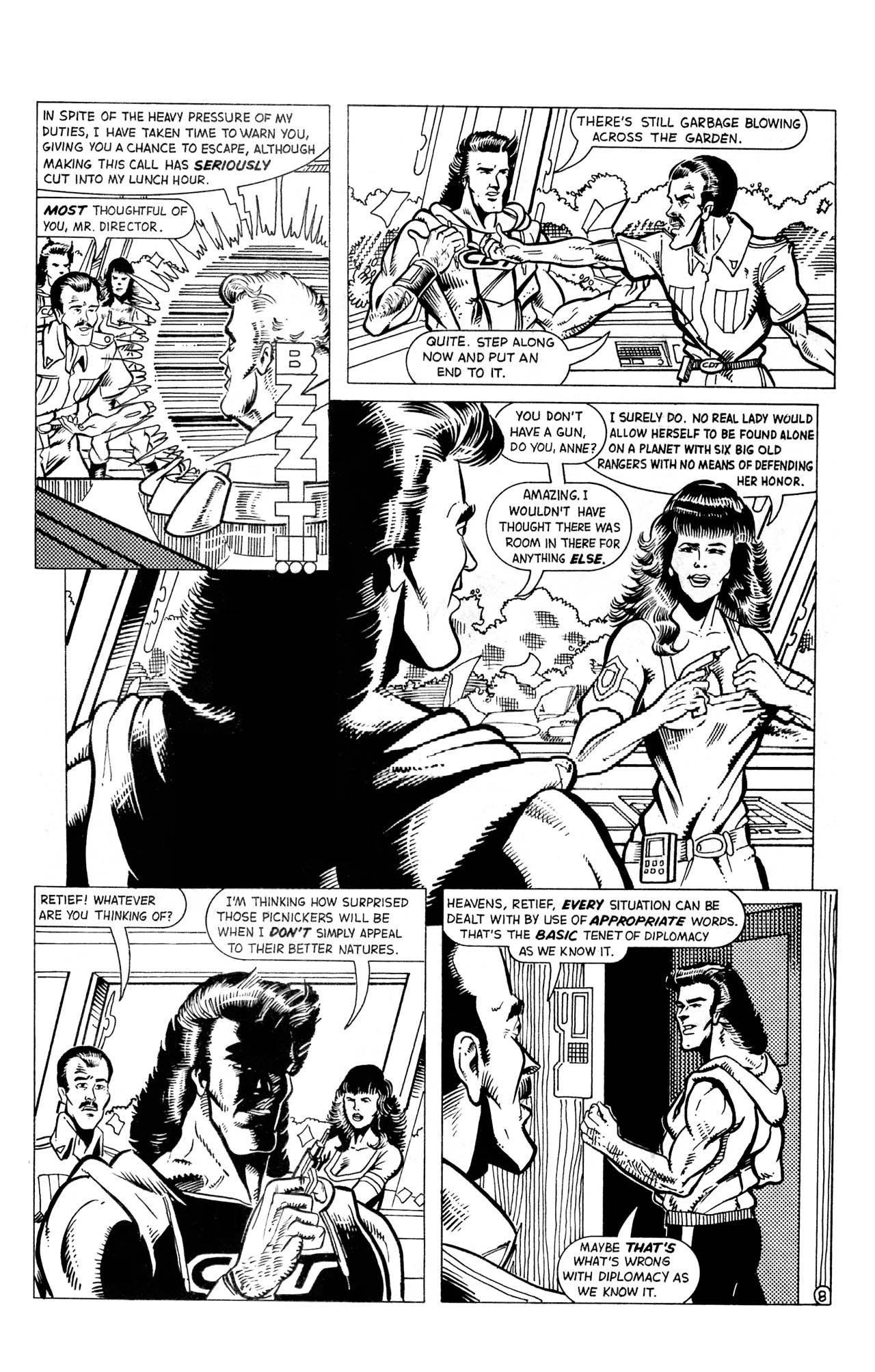 Read online Retief: The Garbage Invasion comic -  Issue # Full - 10