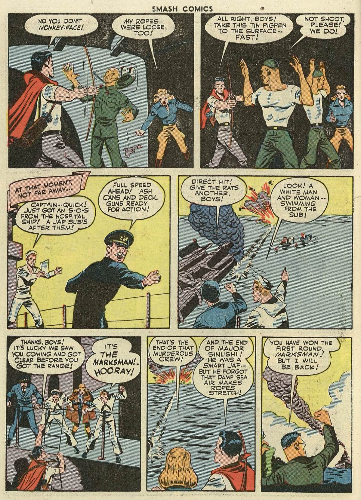 Read online Smash Comics comic -  Issue #57 - 50
