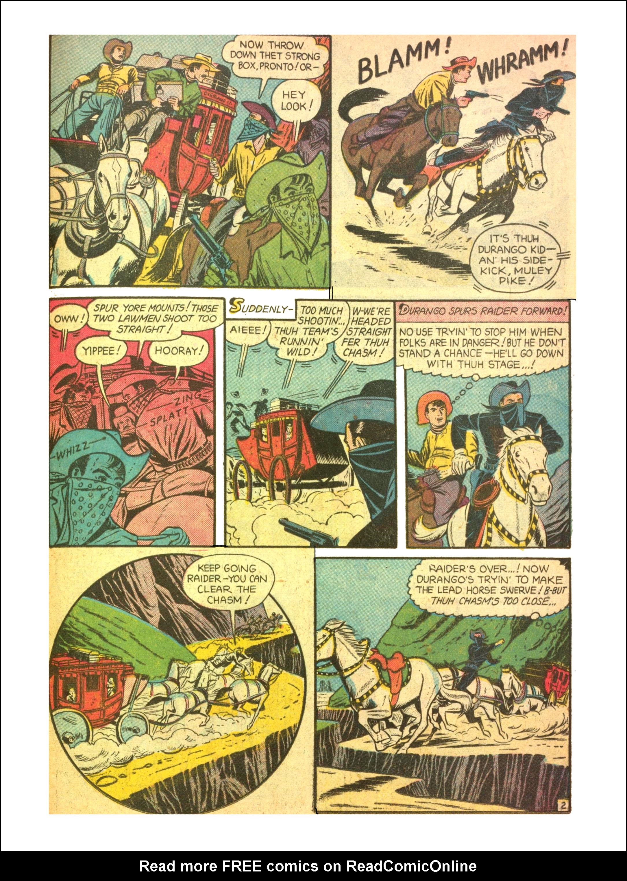 Read online Charles Starrett as The Durango Kid comic -  Issue #36 - 21