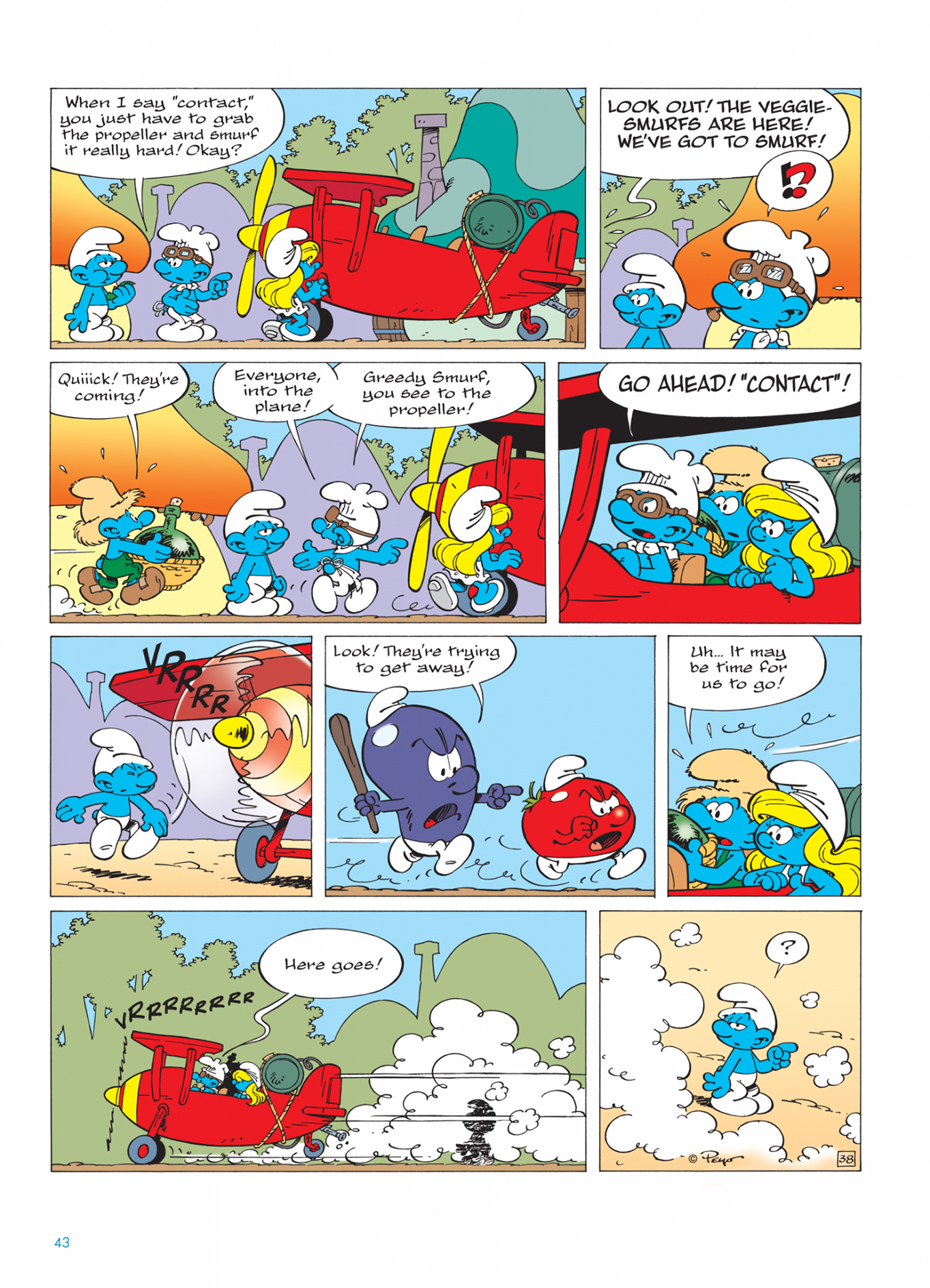 Read online The Smurfs comic -  Issue #26 - 43