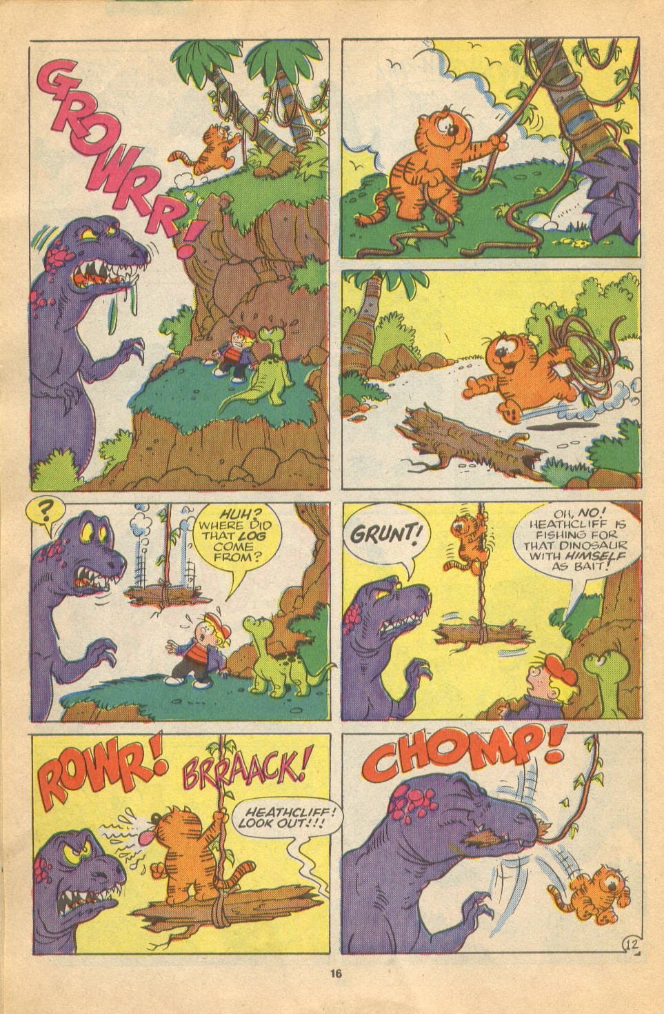 Read online Heathcliff's Funhouse comic -  Issue #9 - 13