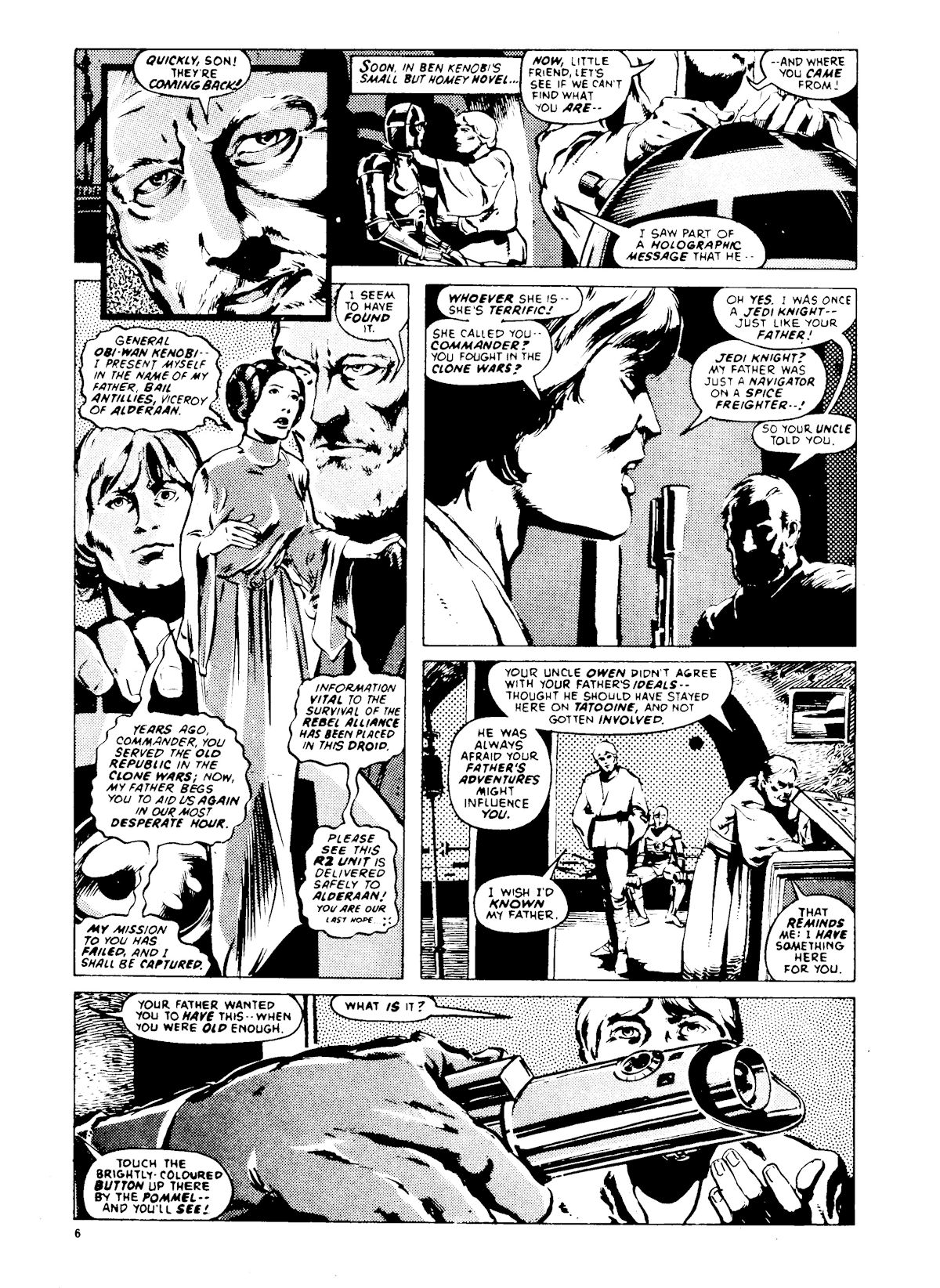 Read online Star Wars Weekly comic -  Issue #3 - 6