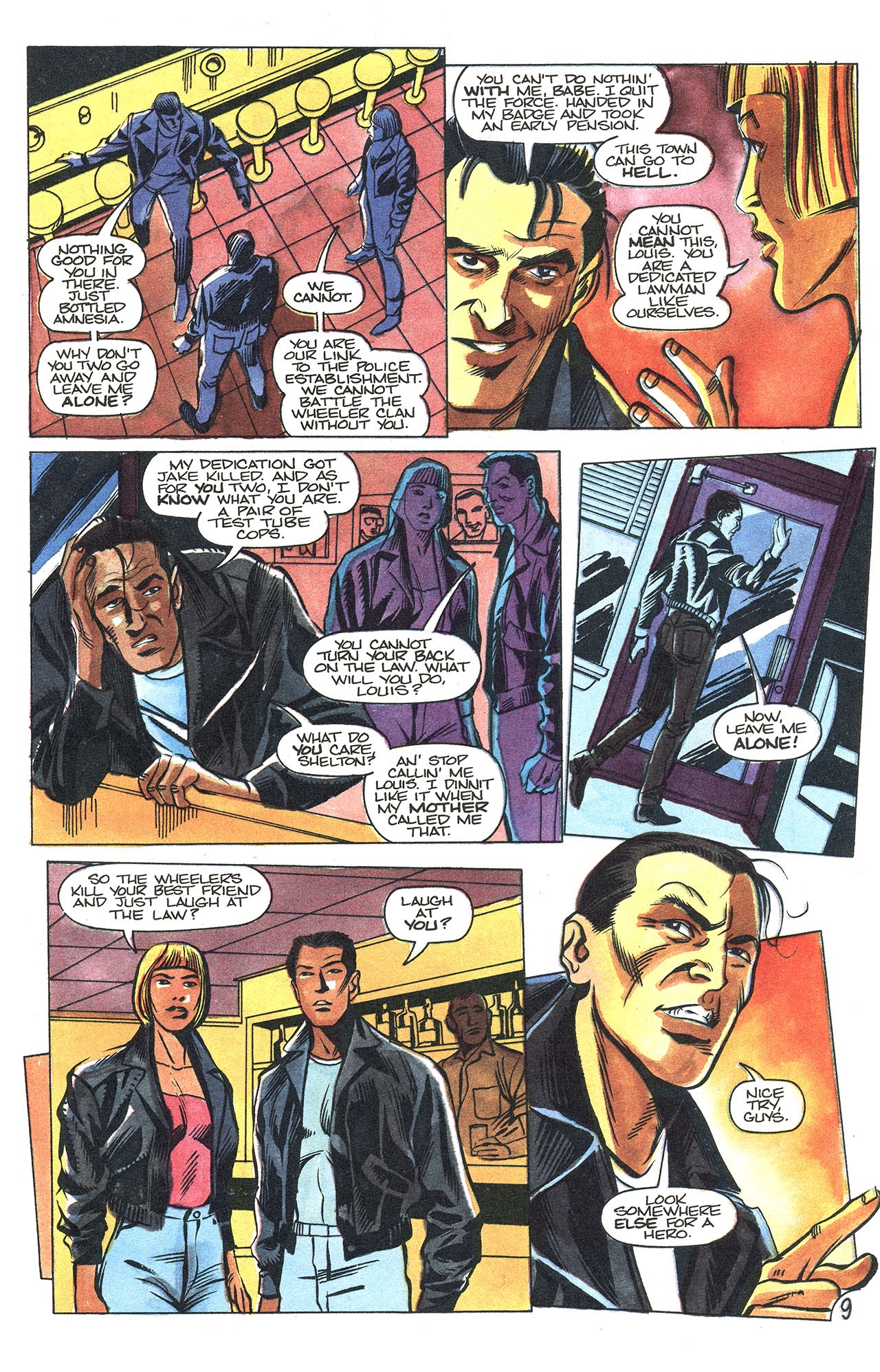 Read online Supercops comic -  Issue #4 - 13