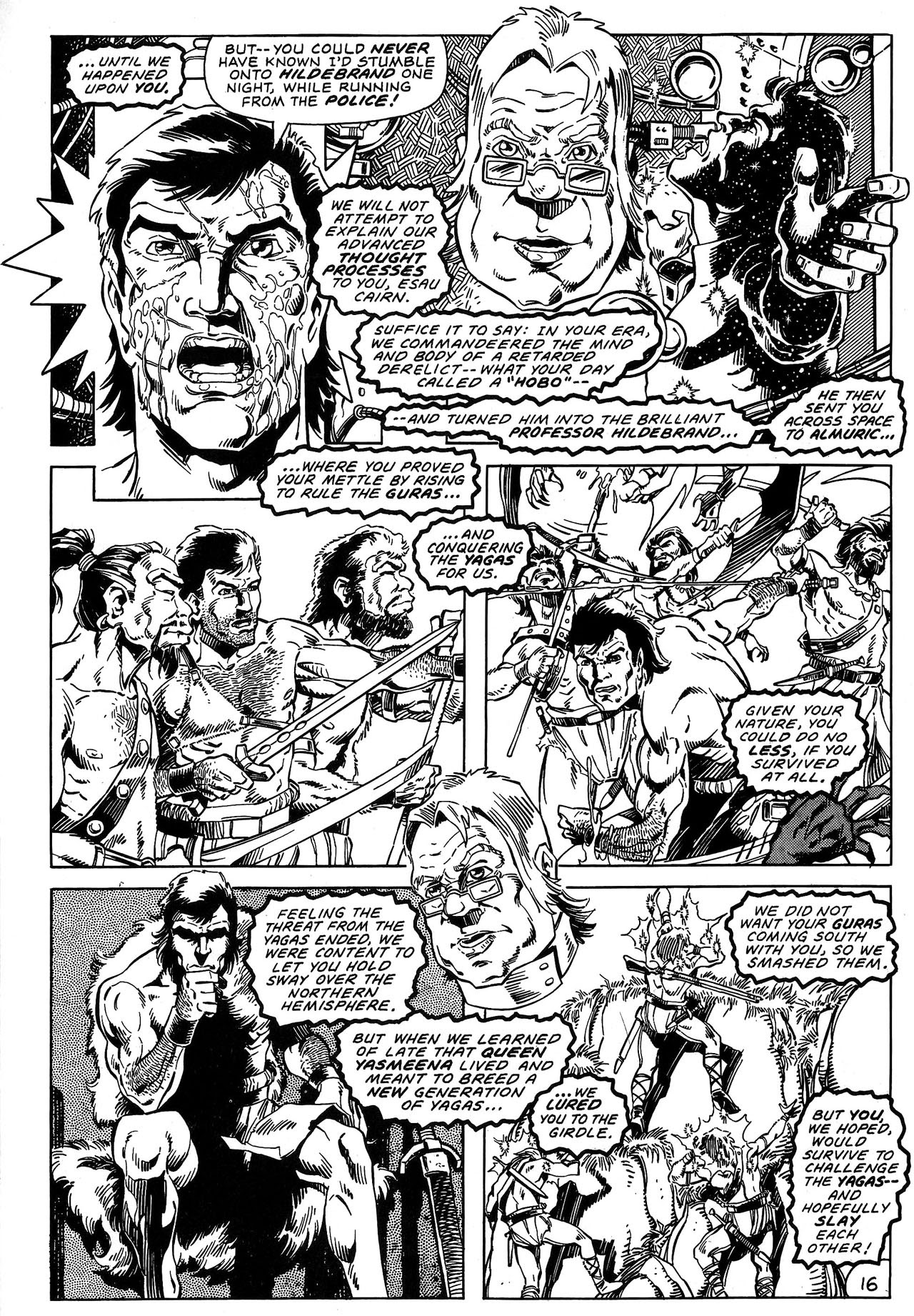 Read online Ironhand of Almuric comic -  Issue #4 - 17