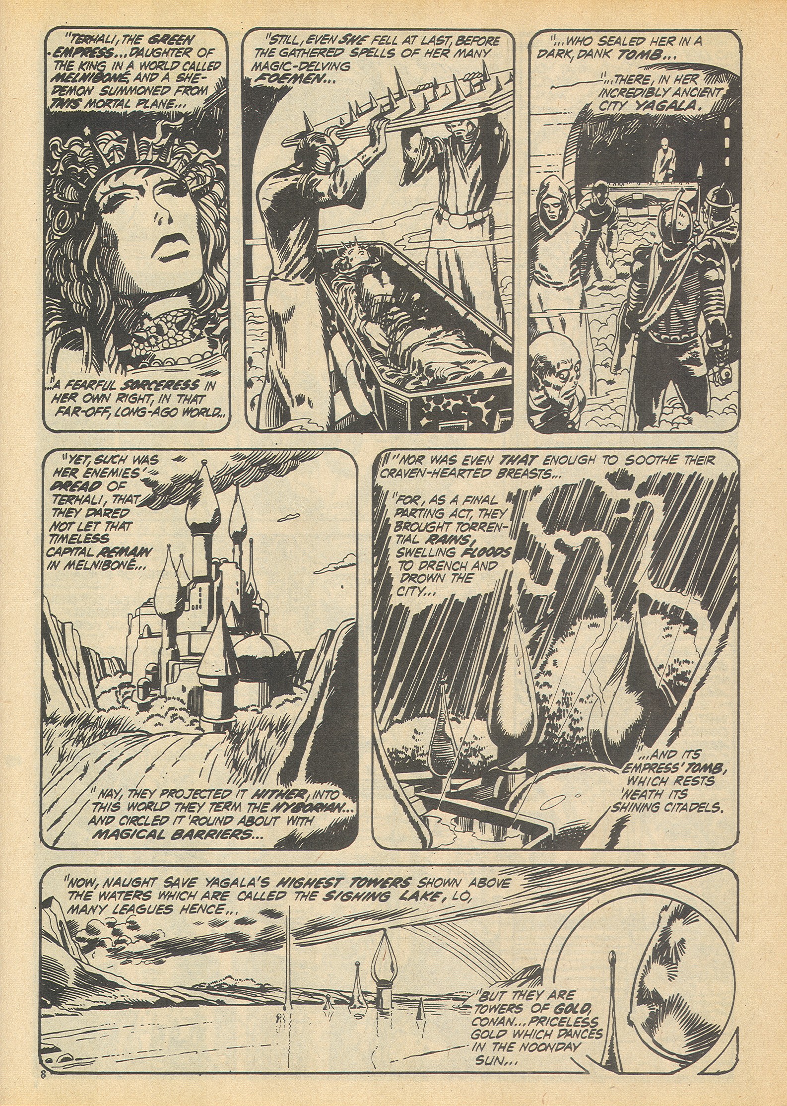 Read online The Savage Sword of Conan (1975) comic -  Issue #15 - 8