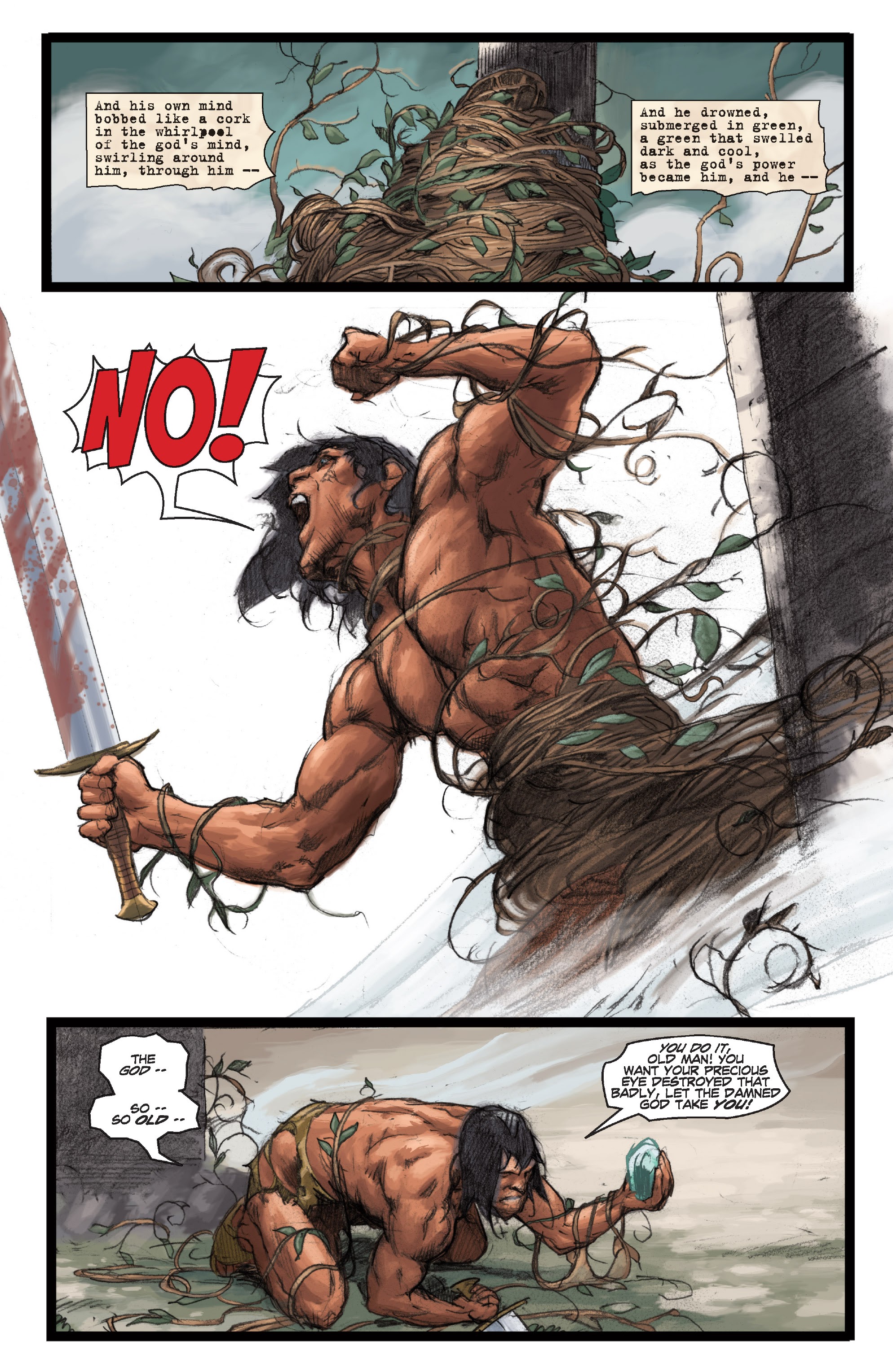 Read online Conan Chronicles Epic Collection comic -  Issue # TPB Out of the Darksome Hills (Part 4) - 25