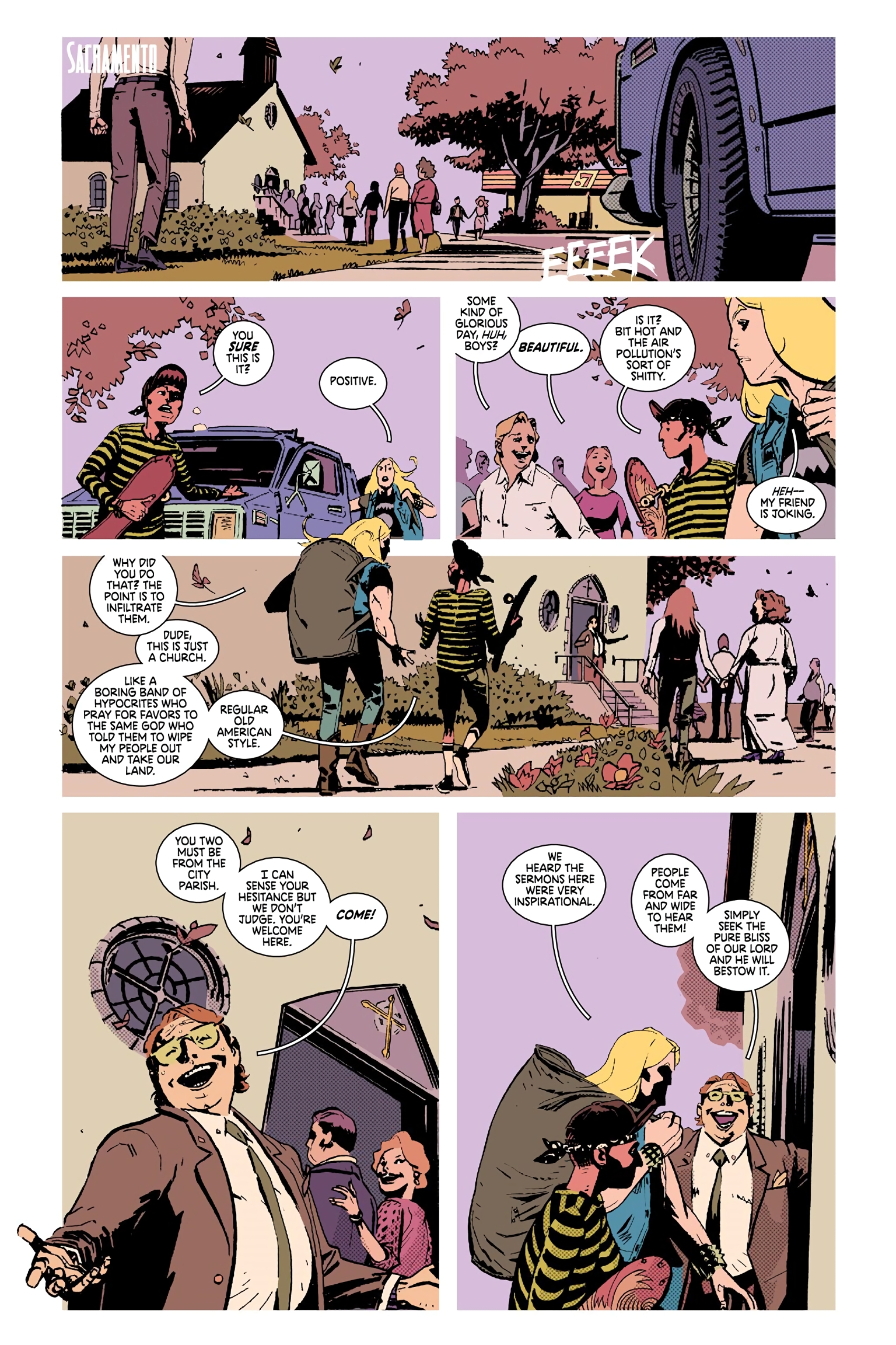 Read online Deadly Class comic -  Issue # _Deluxe Edition Teen Age Riot (Part 3) - 35