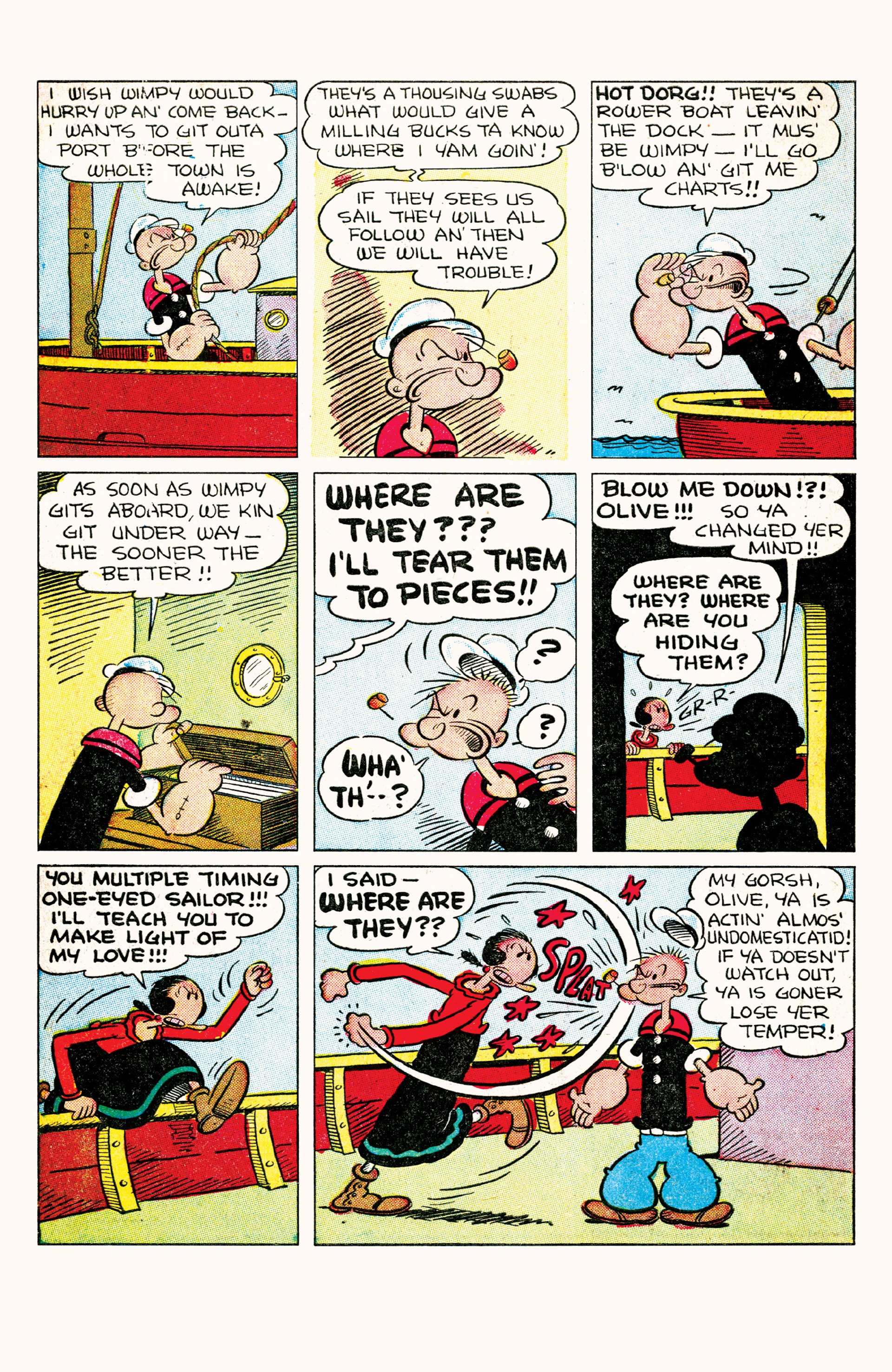 Read online Classic Popeye comic -  Issue #13 - 6