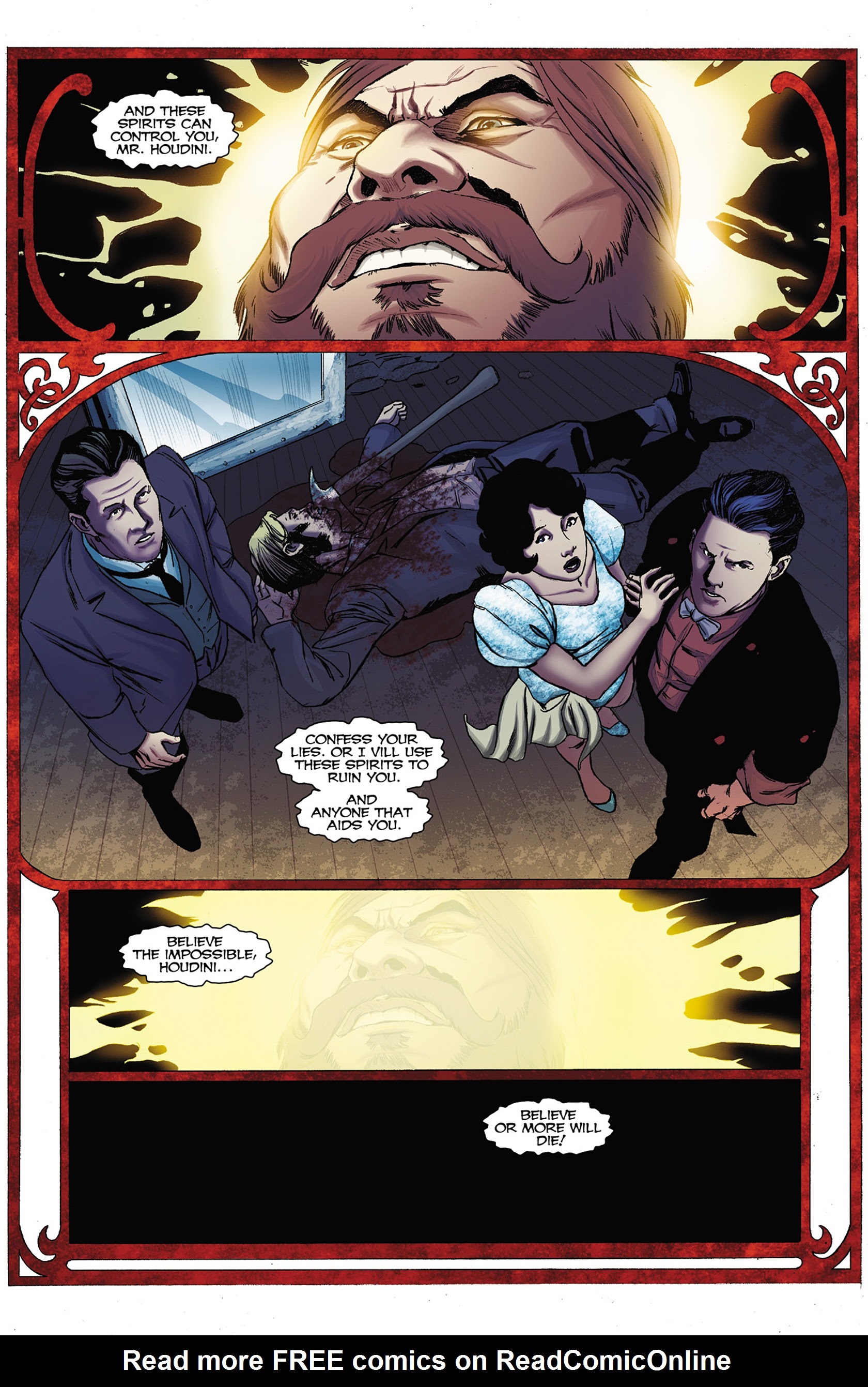 Read online Sherlock Holmes vs. Harry Houdini comic -  Issue #1 - 25