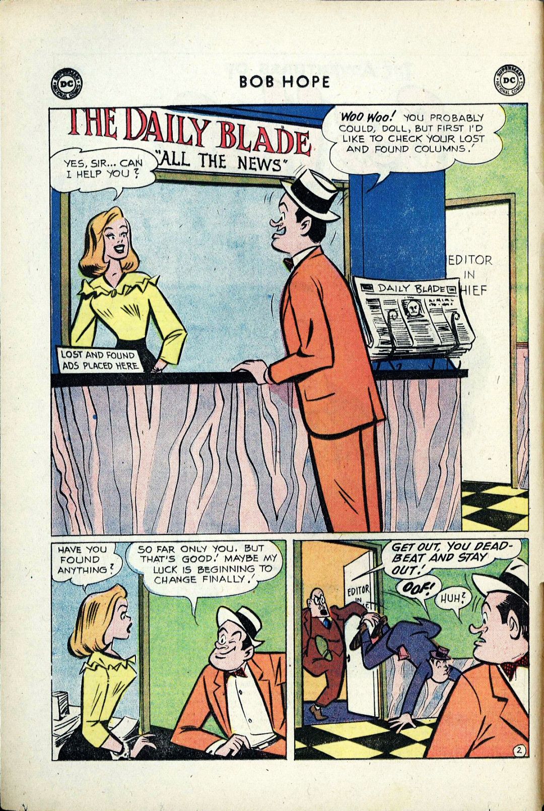 Read online The Adventures of Bob Hope comic -  Issue #61 - 4