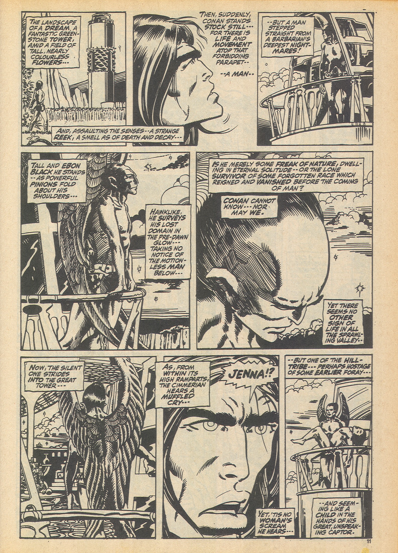Read online The Savage Sword of Conan (1975) comic -  Issue #9 - 11