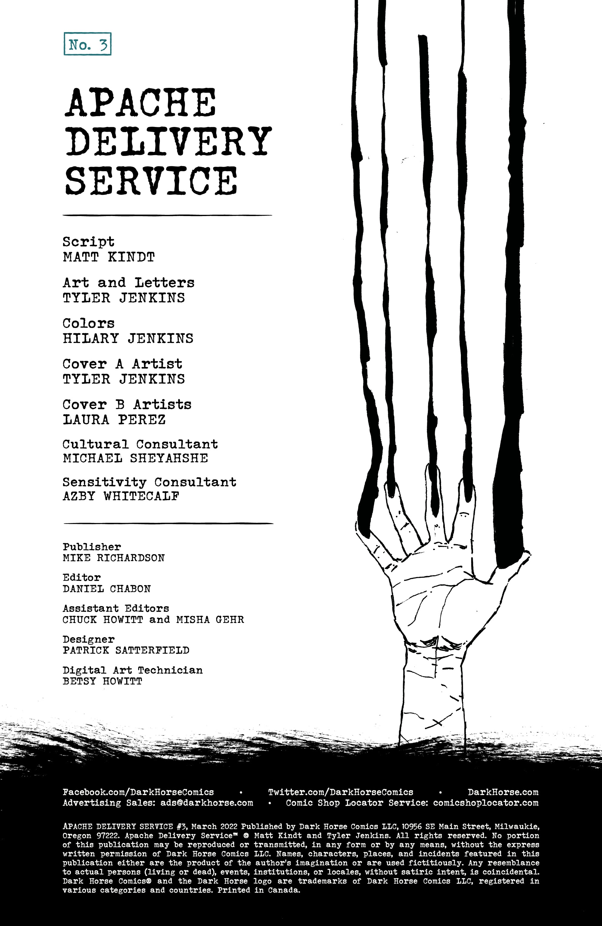 Read online Apache Delivery Service comic -  Issue #3 - 2