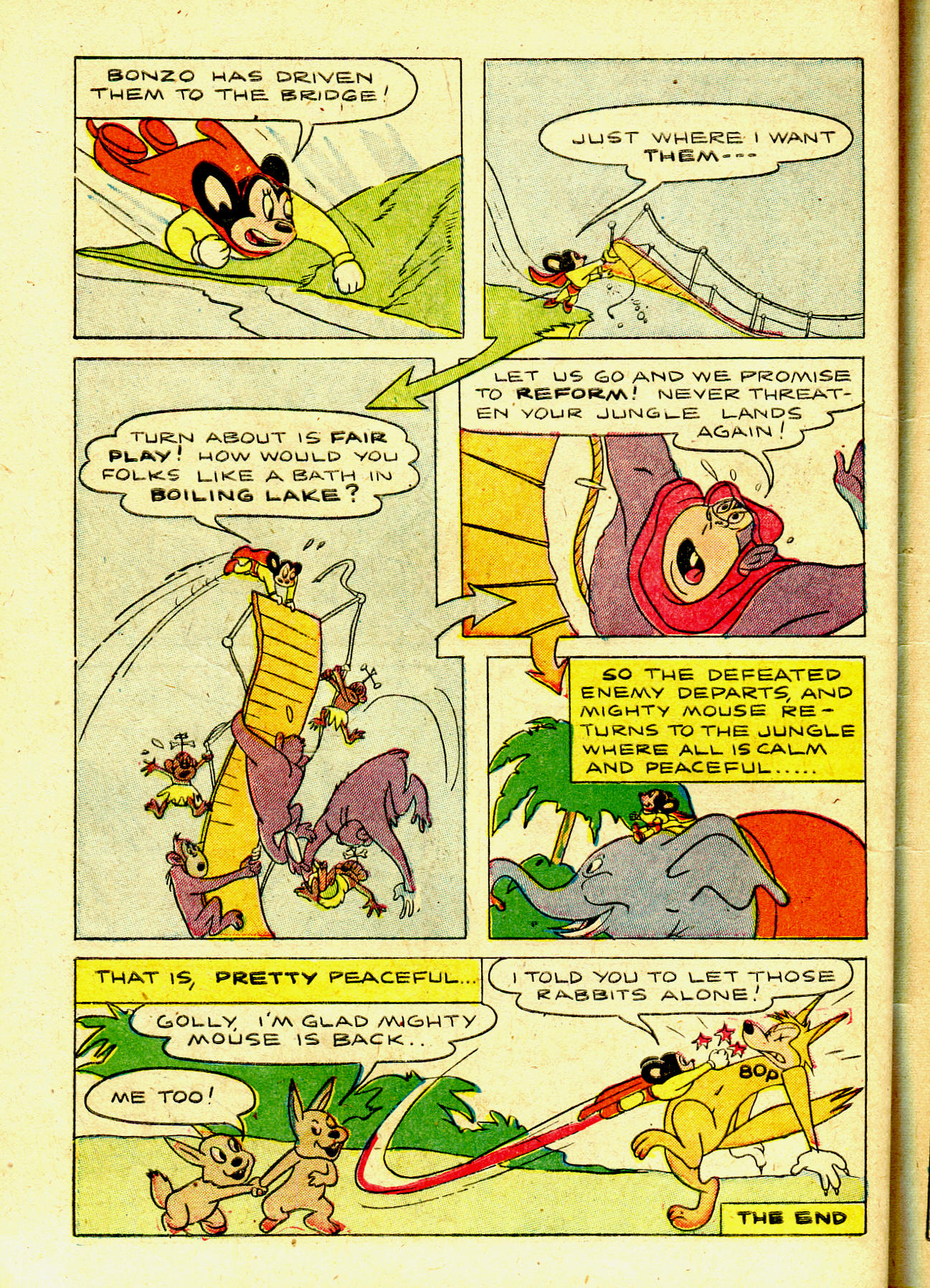 Read online Paul Terry's Mighty Mouse Comics comic -  Issue #42 - 81