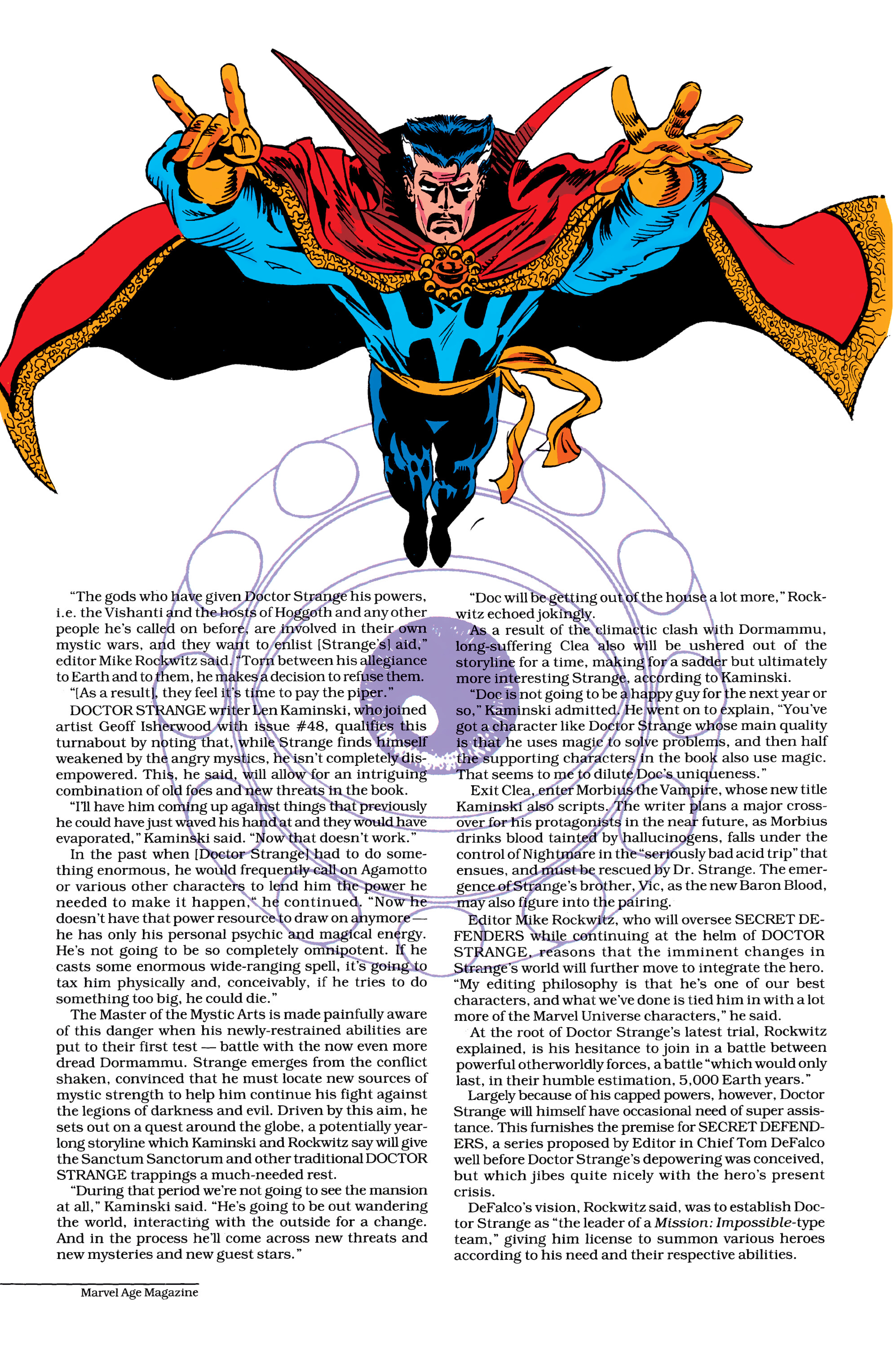 Read online Doctor Strange, Sorcerer Supreme Omnibus comic -  Issue # TPB 2 (Part 10) - 101