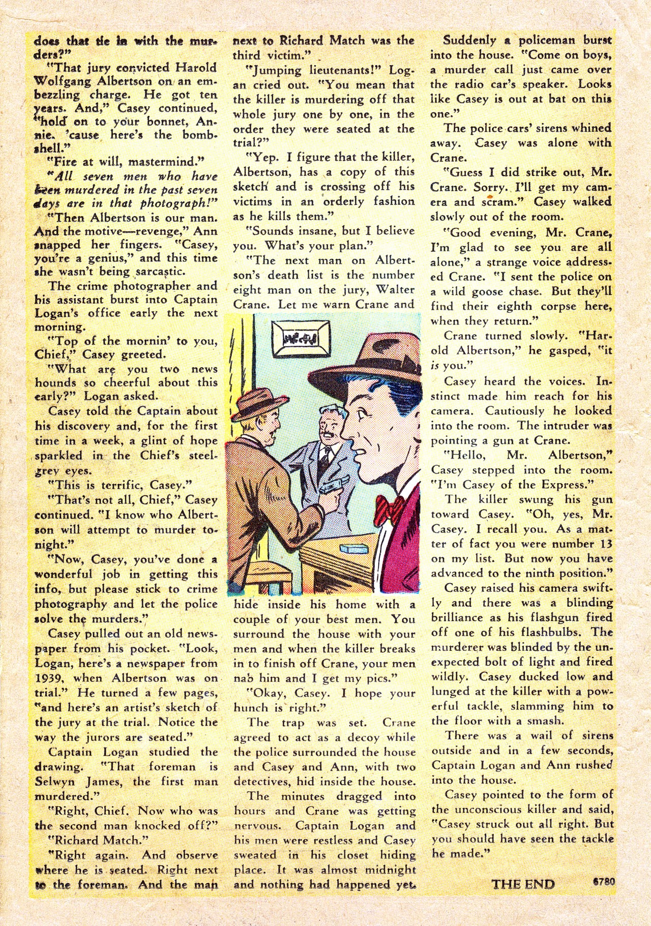 Read online Casey Crime Photographer comic -  Issue #3 - 18