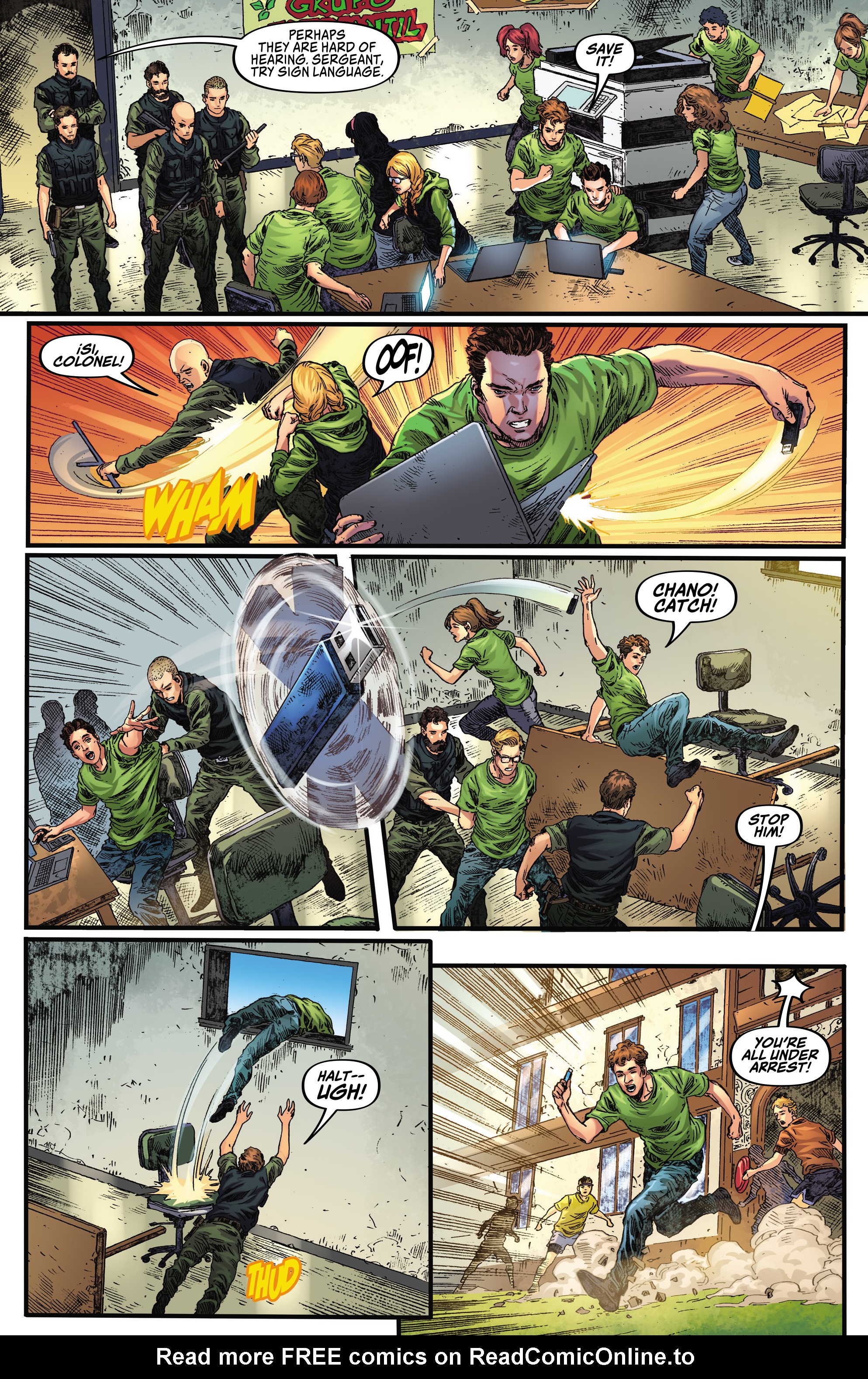 Read online Sheena Queen of the Jungle: Fatal Exams comic -  Issue #2 - 22