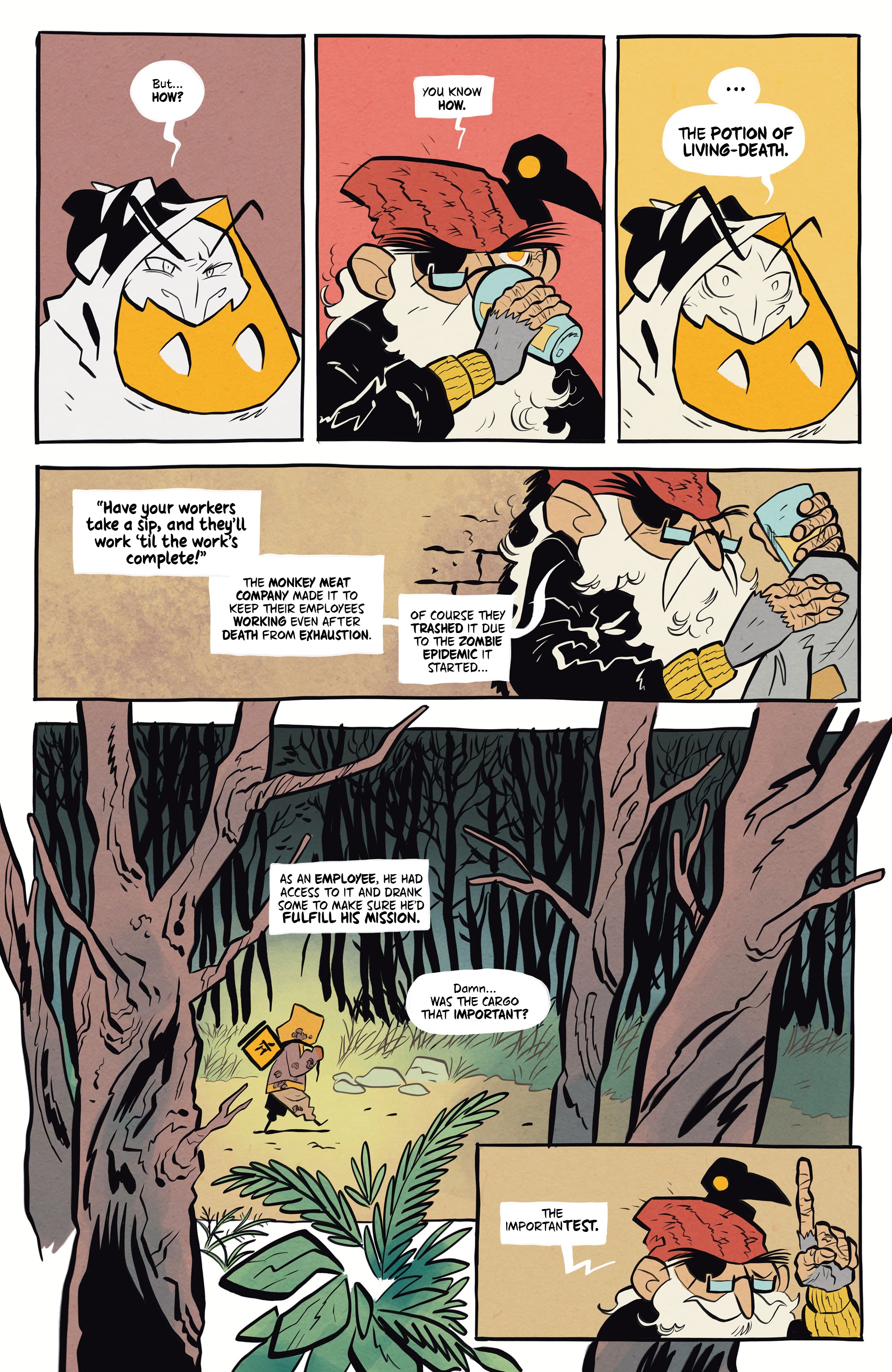 Read online Monkey Meat comic -  Issue #3 - 20