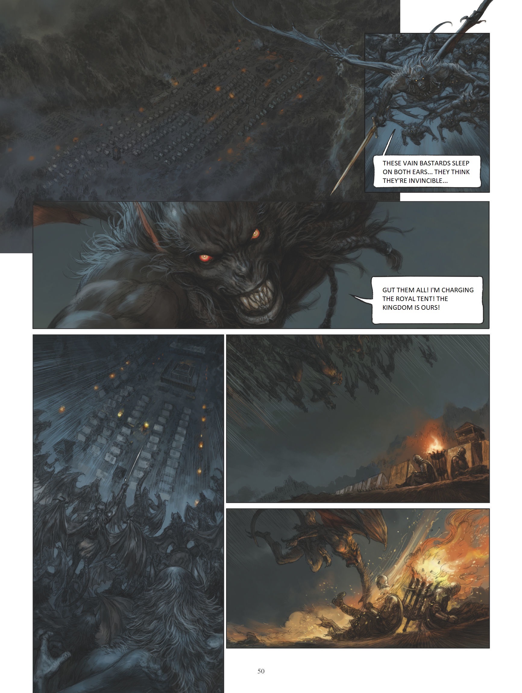 Read online Royal Blood comic -  Issue #4 - 52