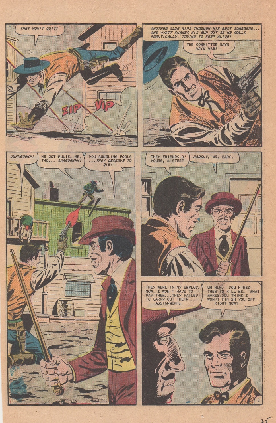 Read online Wyatt Earp Frontier Marshal comic -  Issue #70 - 25