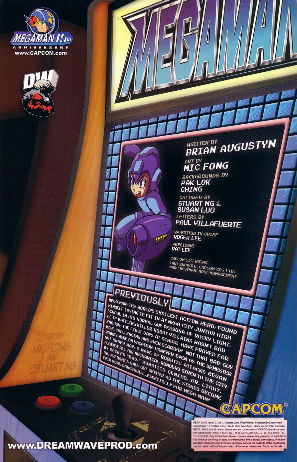 Read online Mega Man (2003) comic -  Issue #2 - 2
