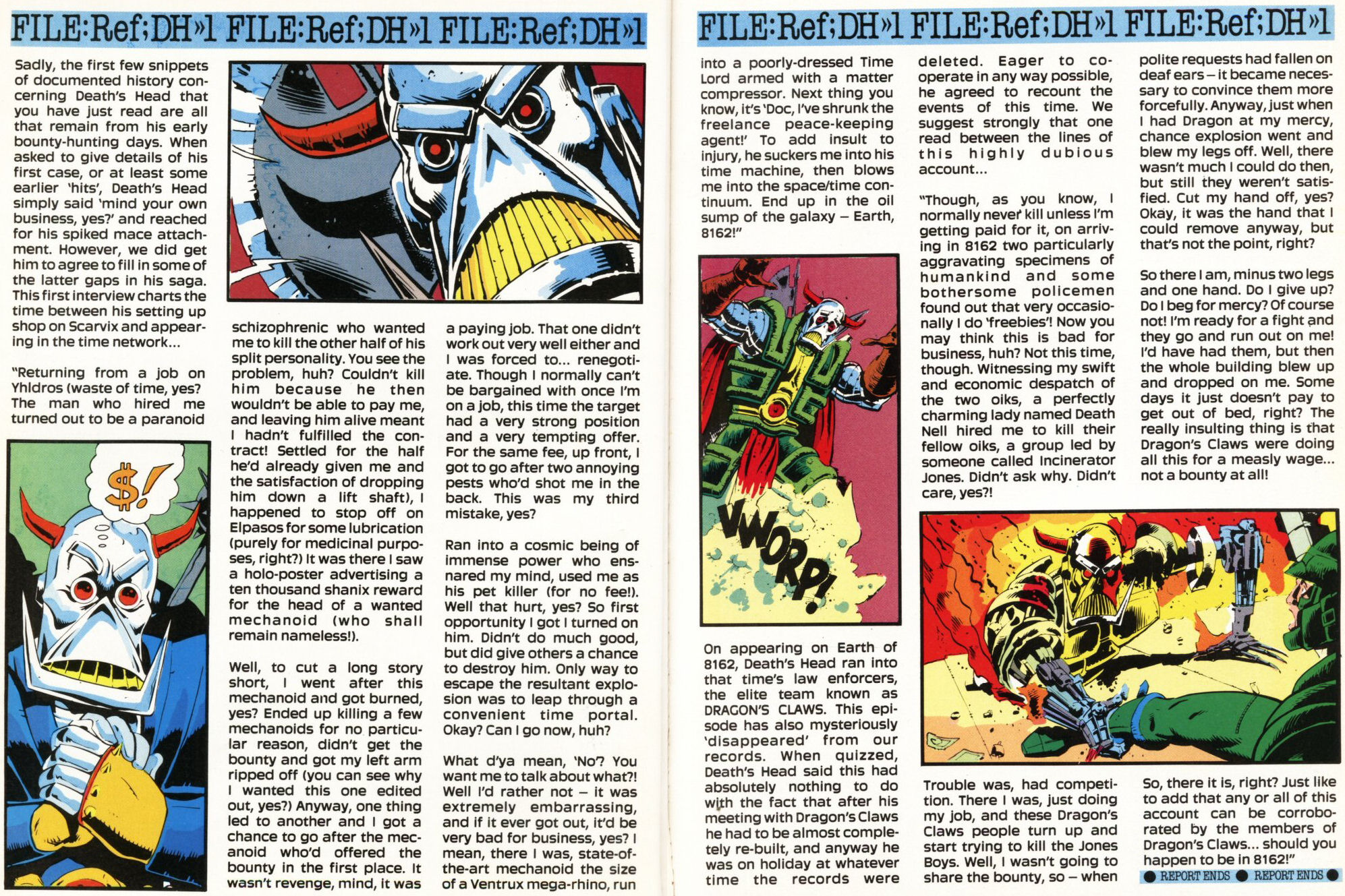 Read online Life and Times of Death's Head comic -  Issue # TPB - 21