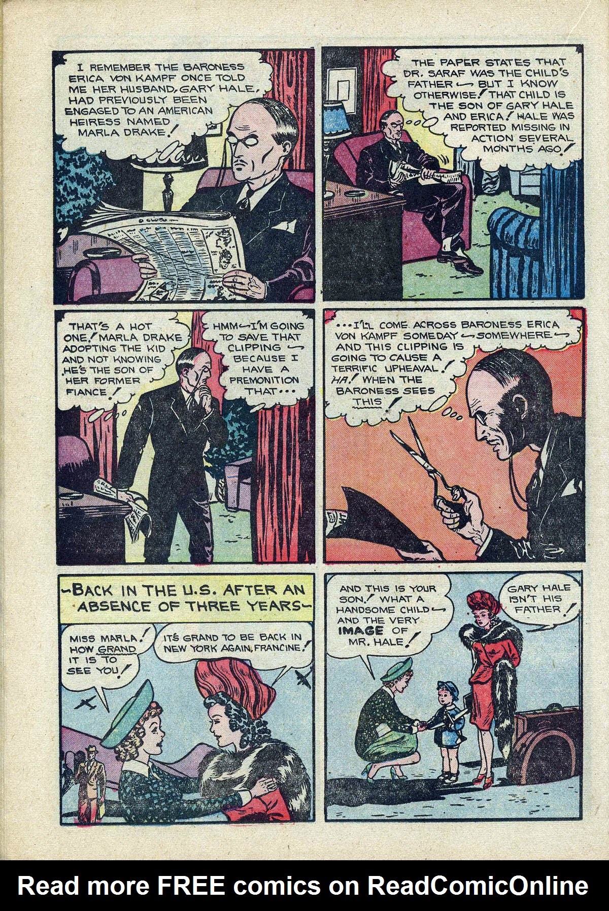 Read online The Saint (1947) comic -  Issue #6 - 22