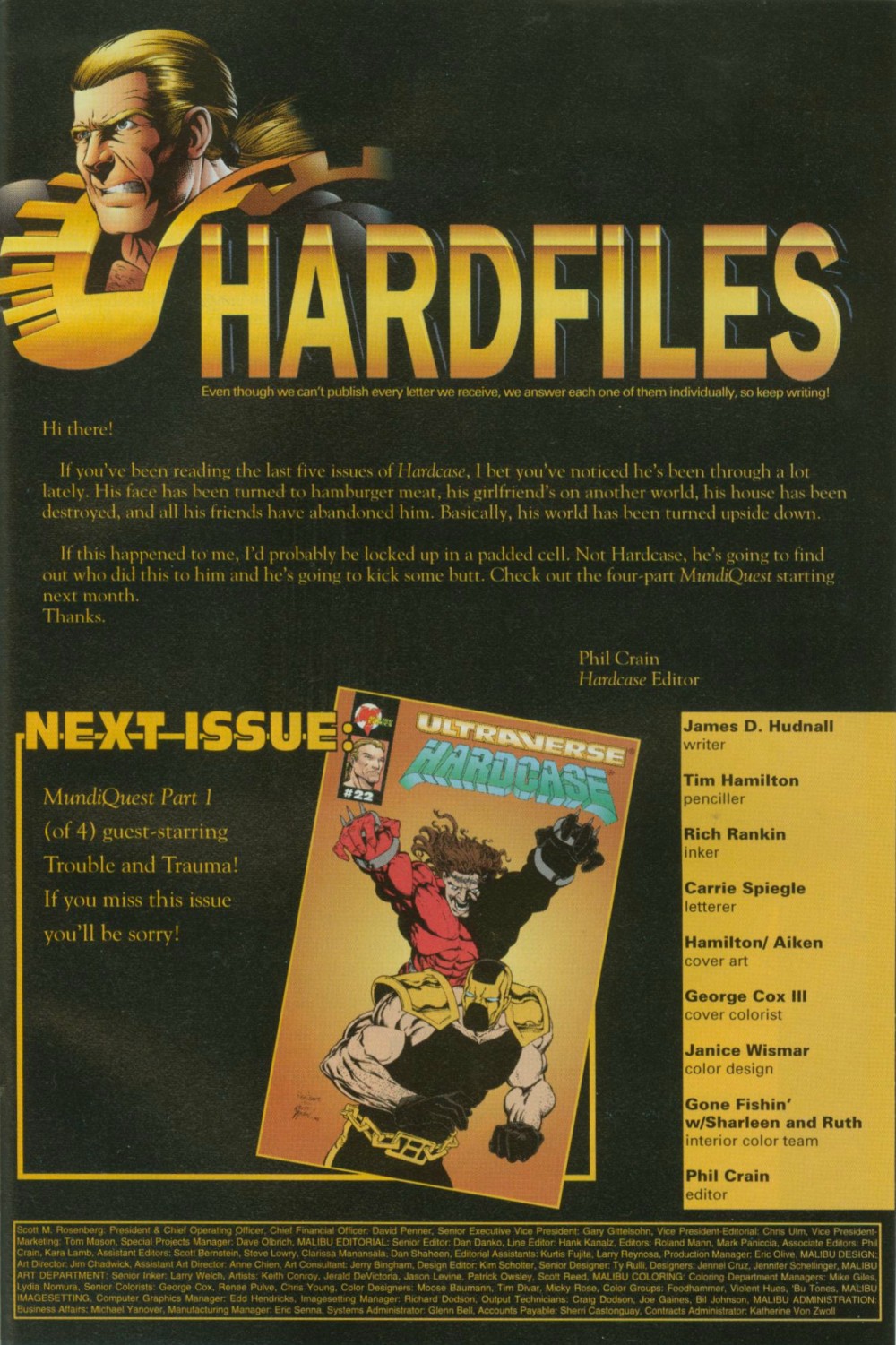 Read online Hardcase comic -  Issue #21 - 29