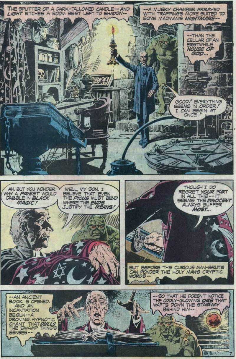 Read online Swamp Thing (1972) comic -  Issue #15 - 8