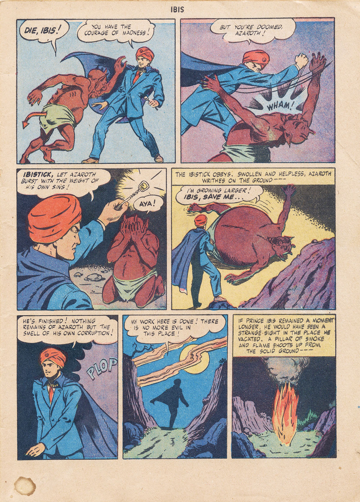 Read online Ibis the Invincible comic -  Issue #5 - 6