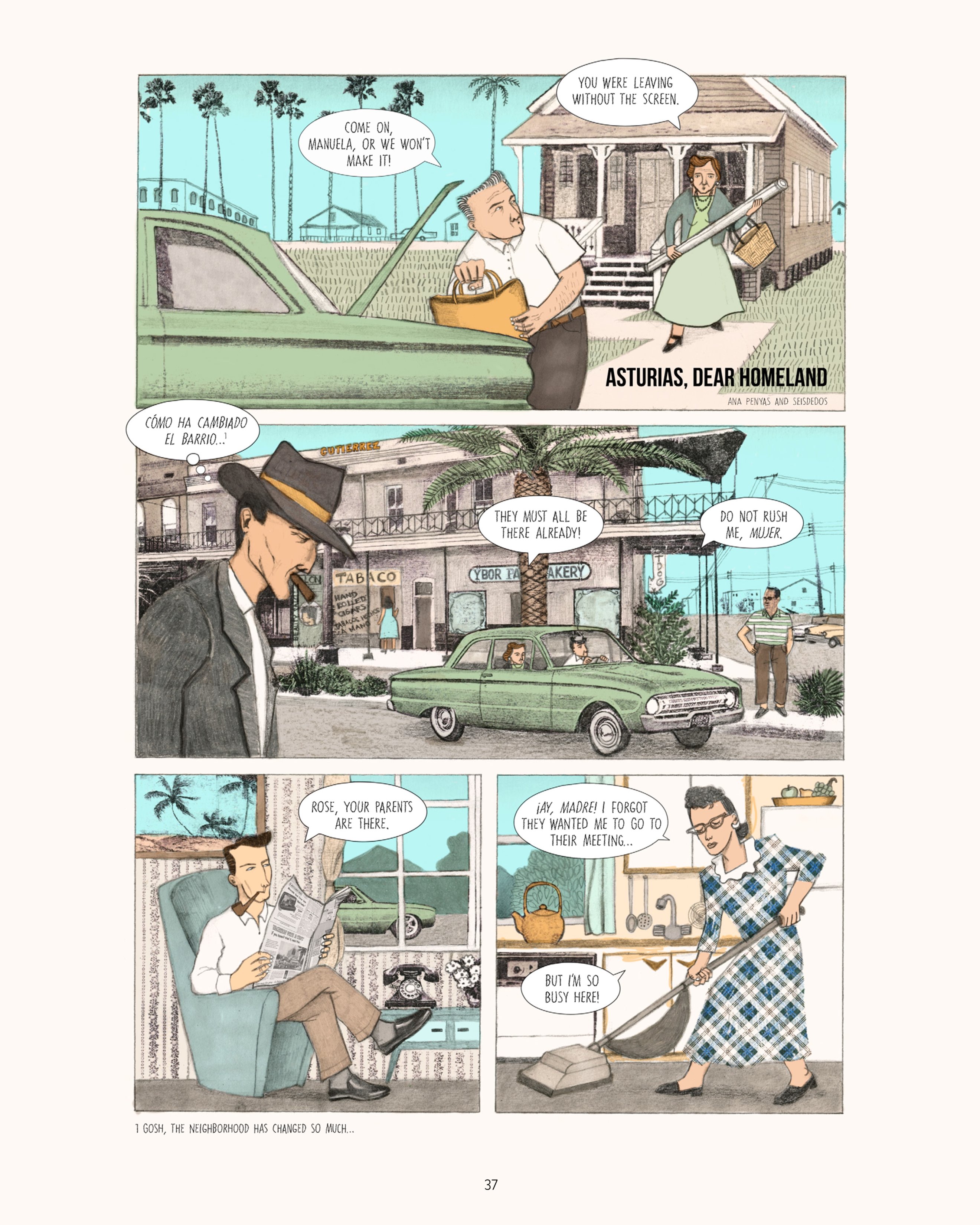 Read online Illustrating Spain in the US comic -  Issue # TPB - 32