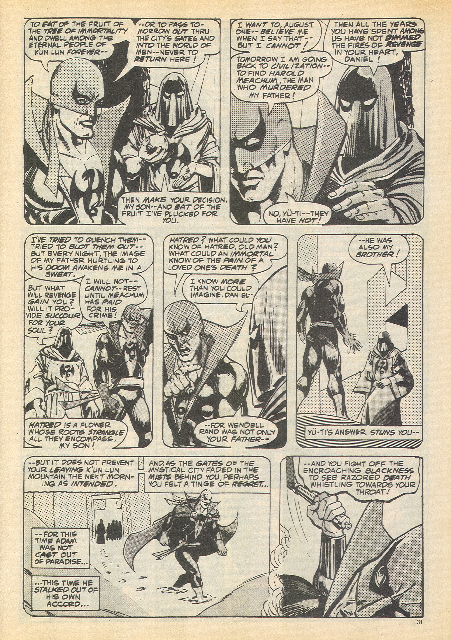 Read online The Avengers (1973) comic -  Issue #55 - 31