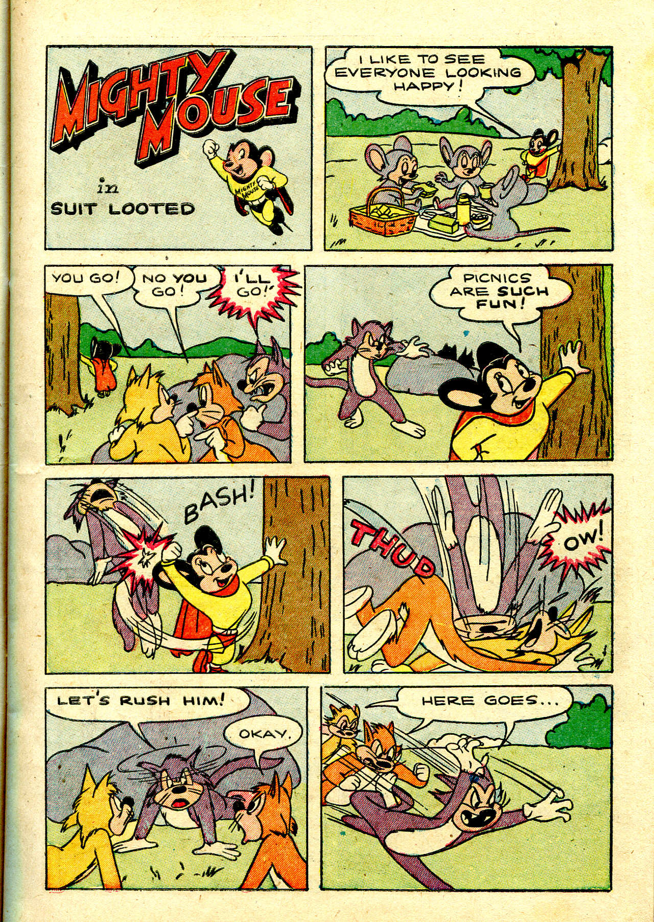 Read online Paul Terry's Mighty Mouse Comics comic -  Issue #42 - 22